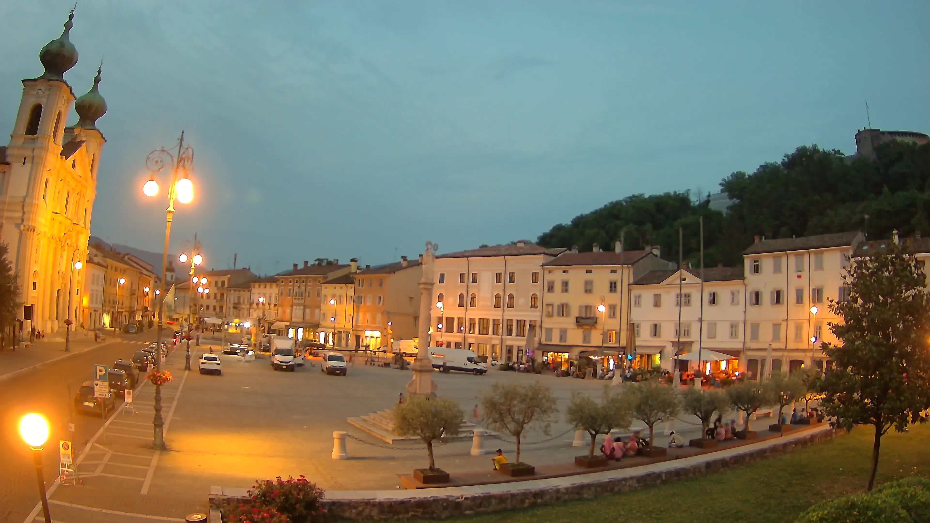 Webcam Gorizia Vittoria square – Church of st. Ignazio