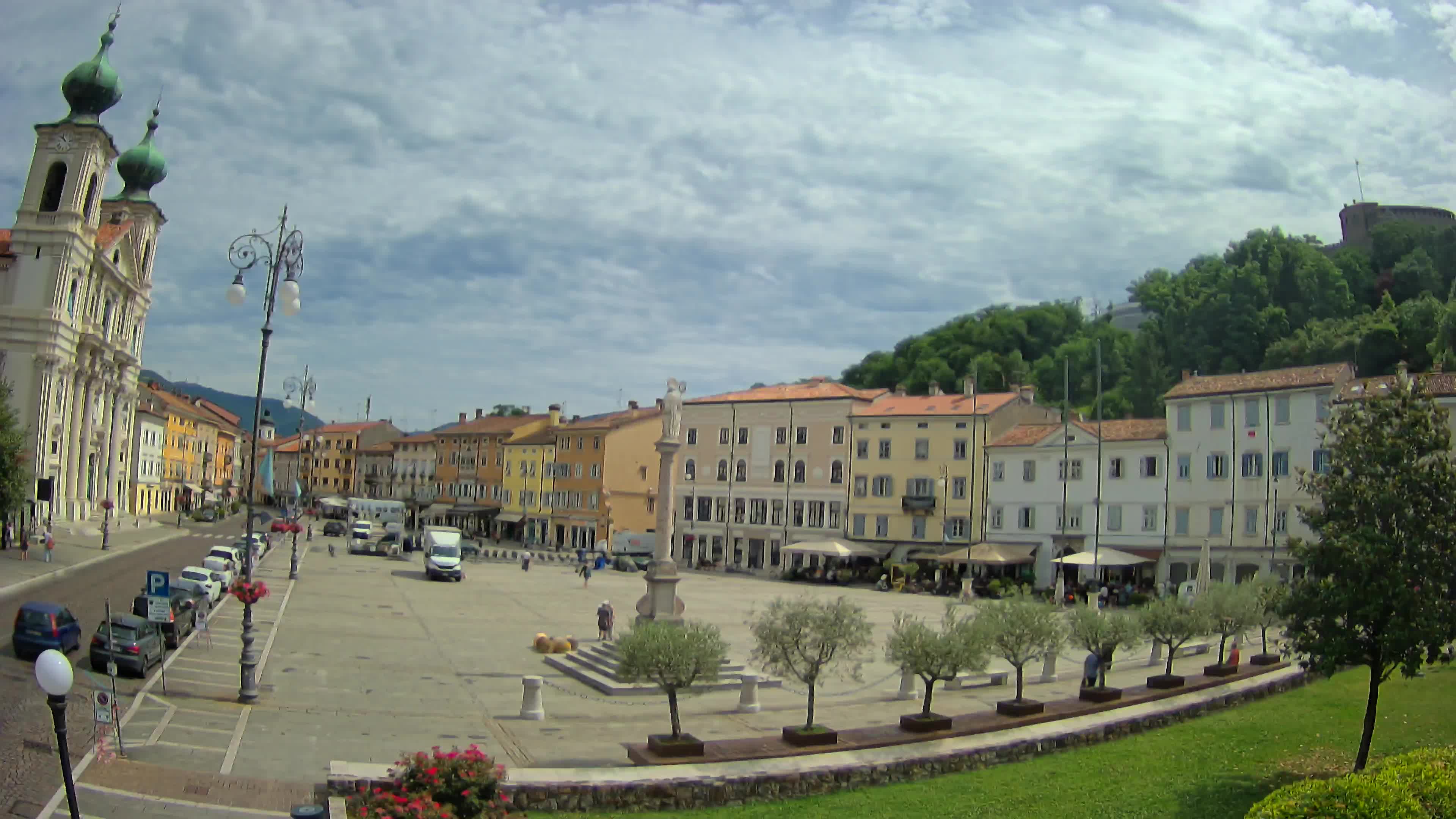 Webcam Gorizia Vittoria square – Church of st. Ignazio