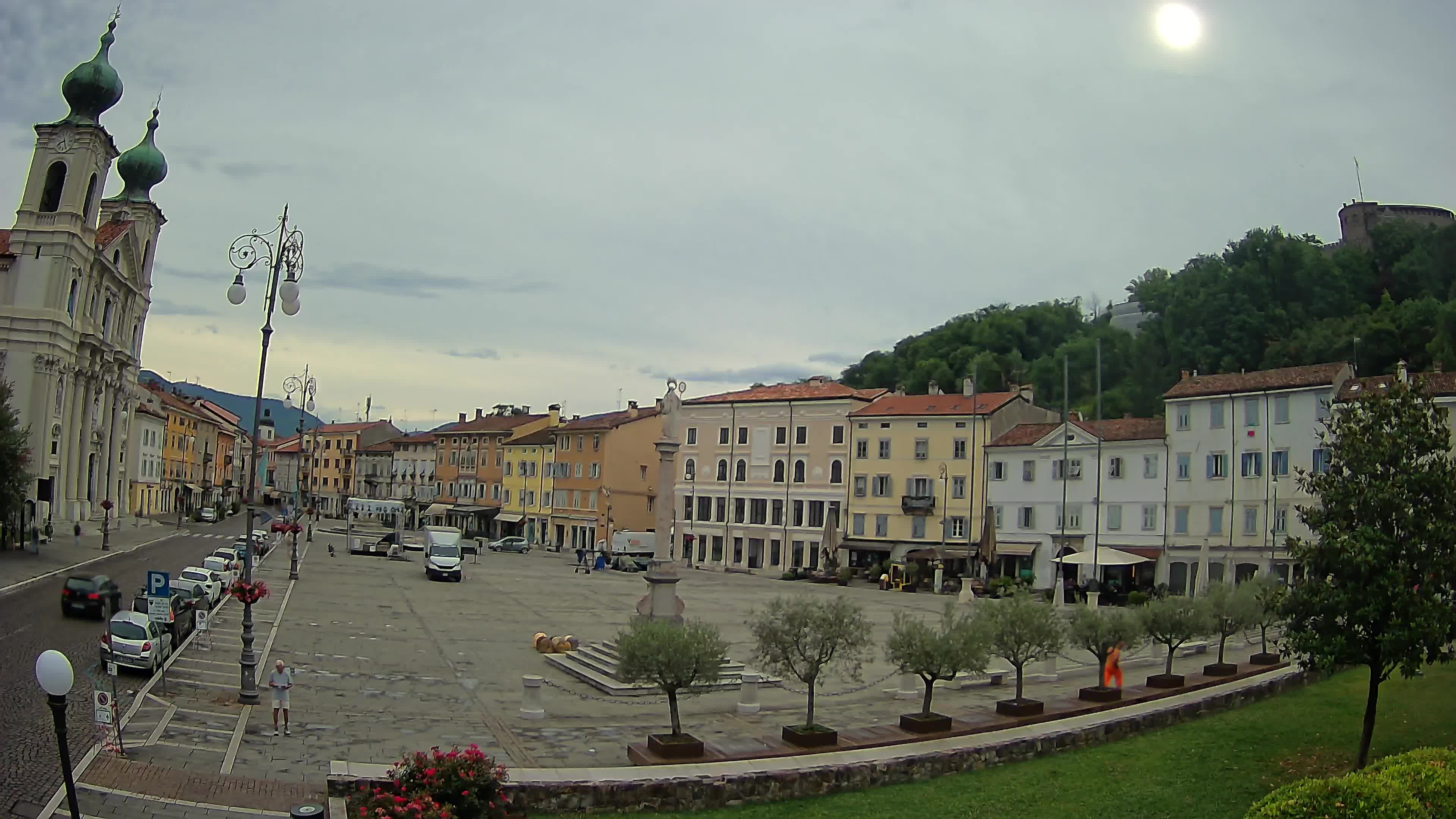 Webcam Gorizia Vittoria square – Church of st. Ignazio