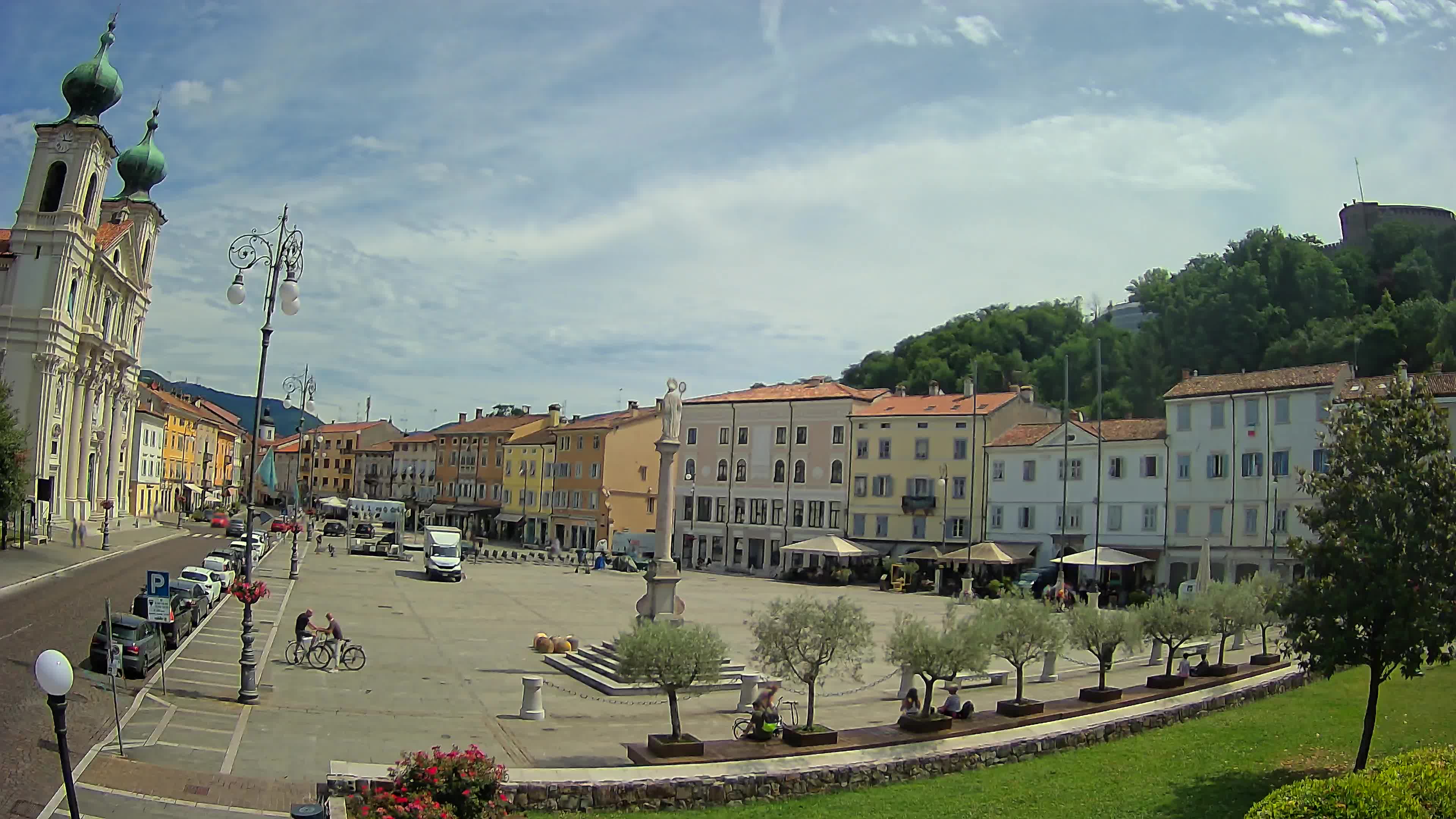 Webcam Gorizia Vittoria square – Church of st. Ignazio