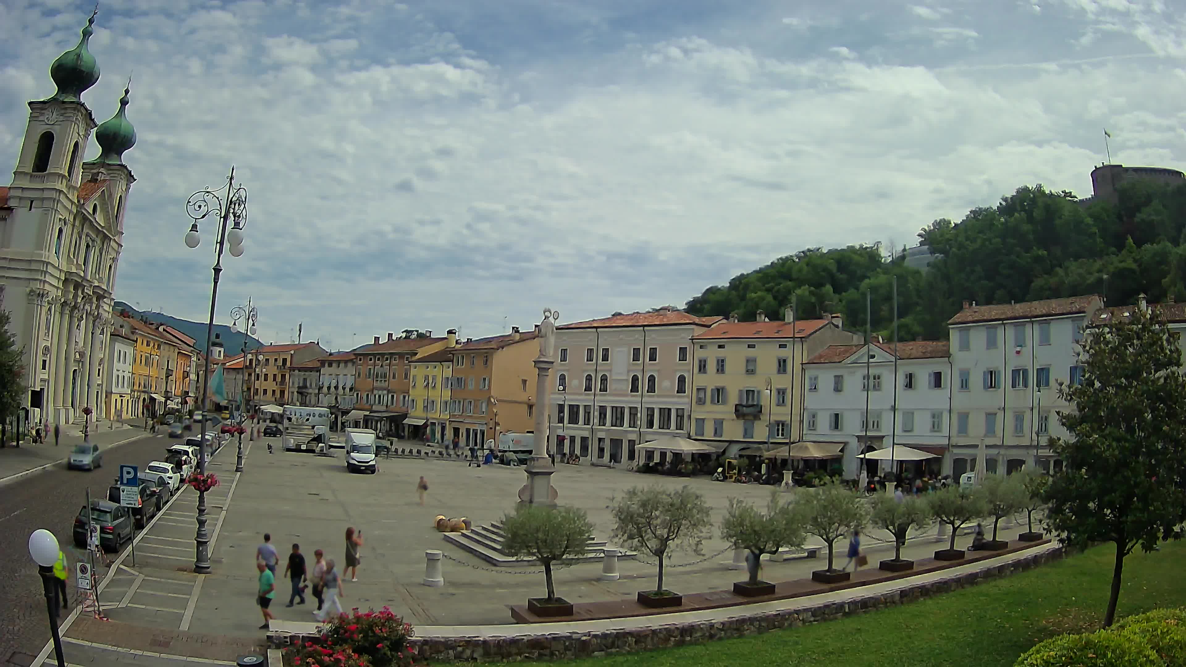 Gorizia – Place Vittoria – église st. Ignazio