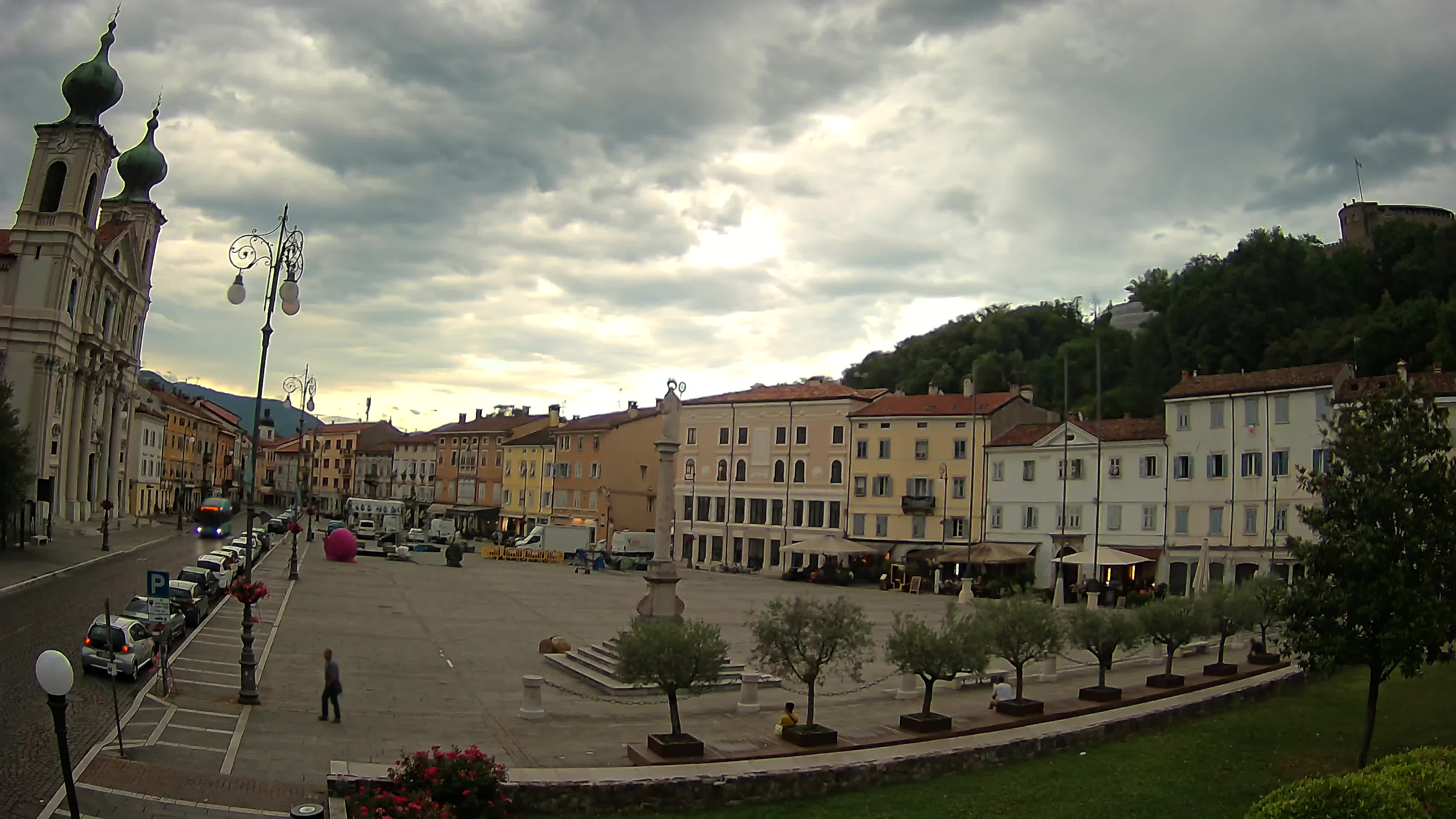 Gorizia – Place Vittoria – église st. Ignazio