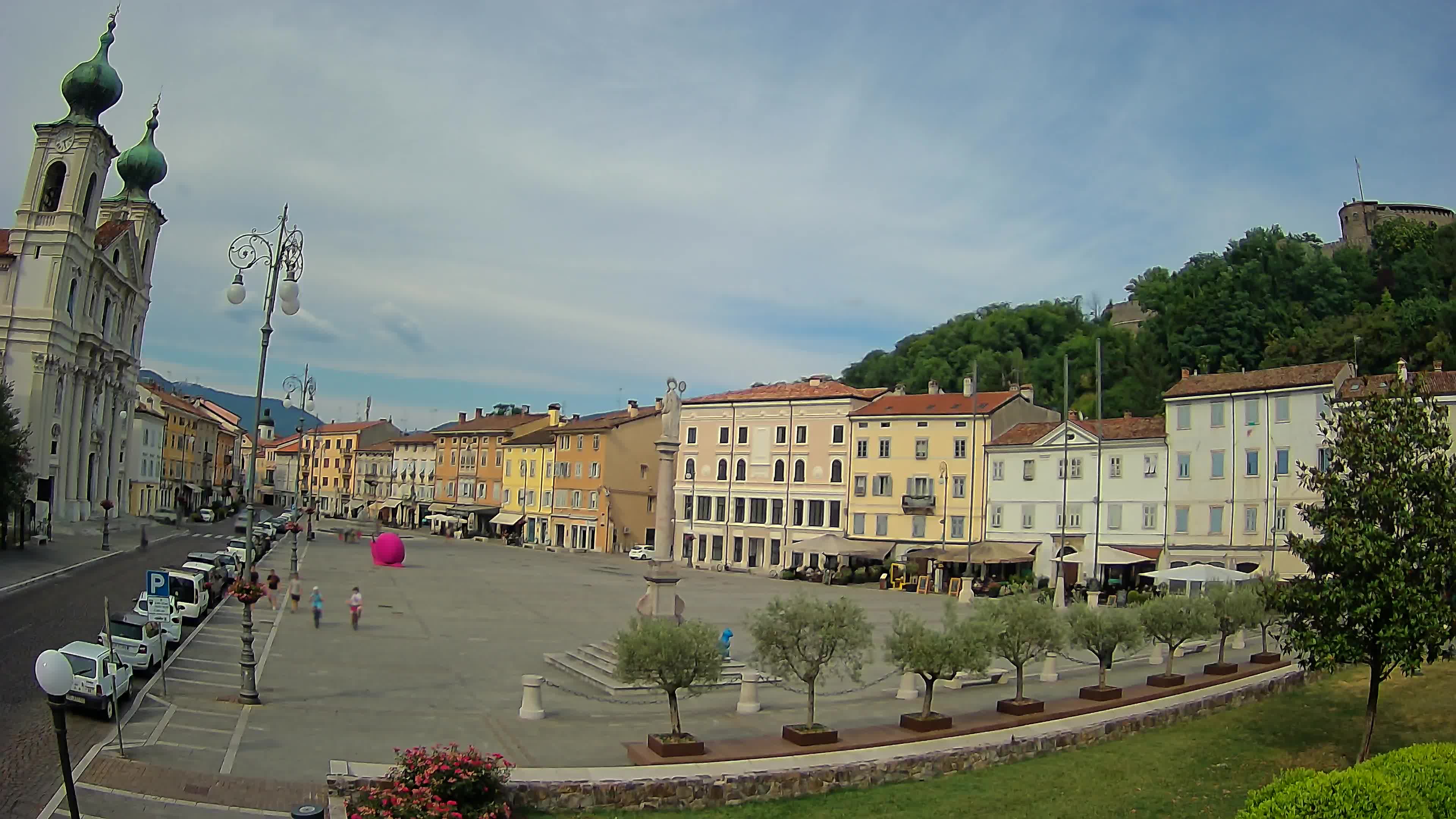 Webcam Gorizia Vittoria square – Church of st. Ignazio