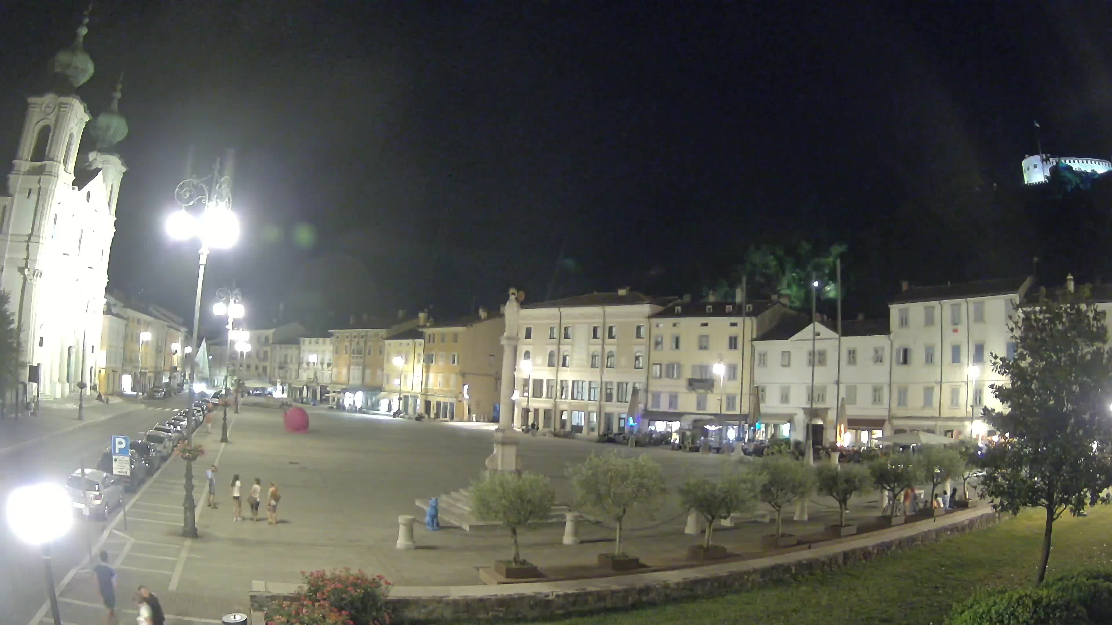 Webcam Gorizia Vittoria square – Church of st. Ignazio