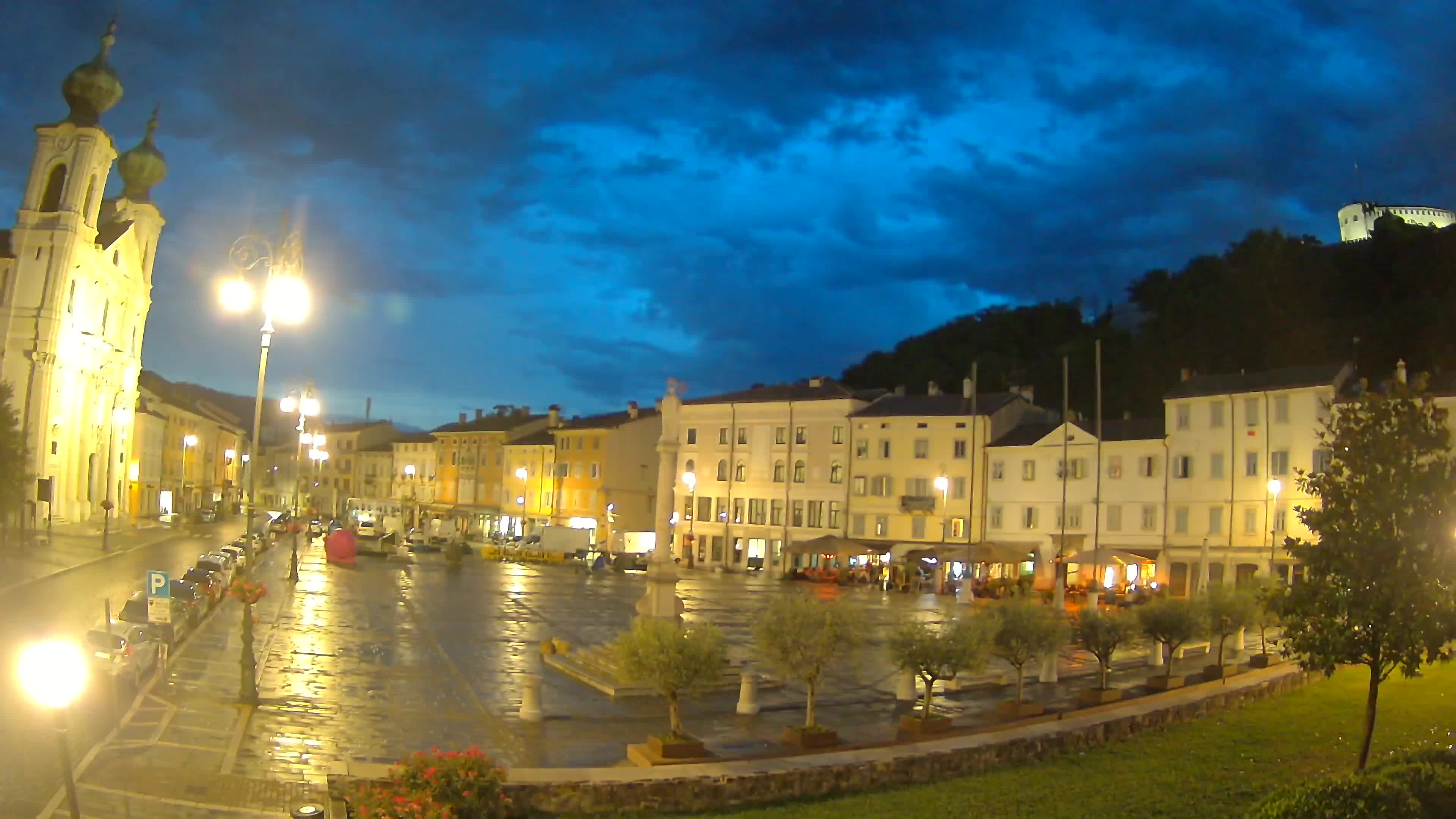 Gorizia – Place Vittoria – église st. Ignazio