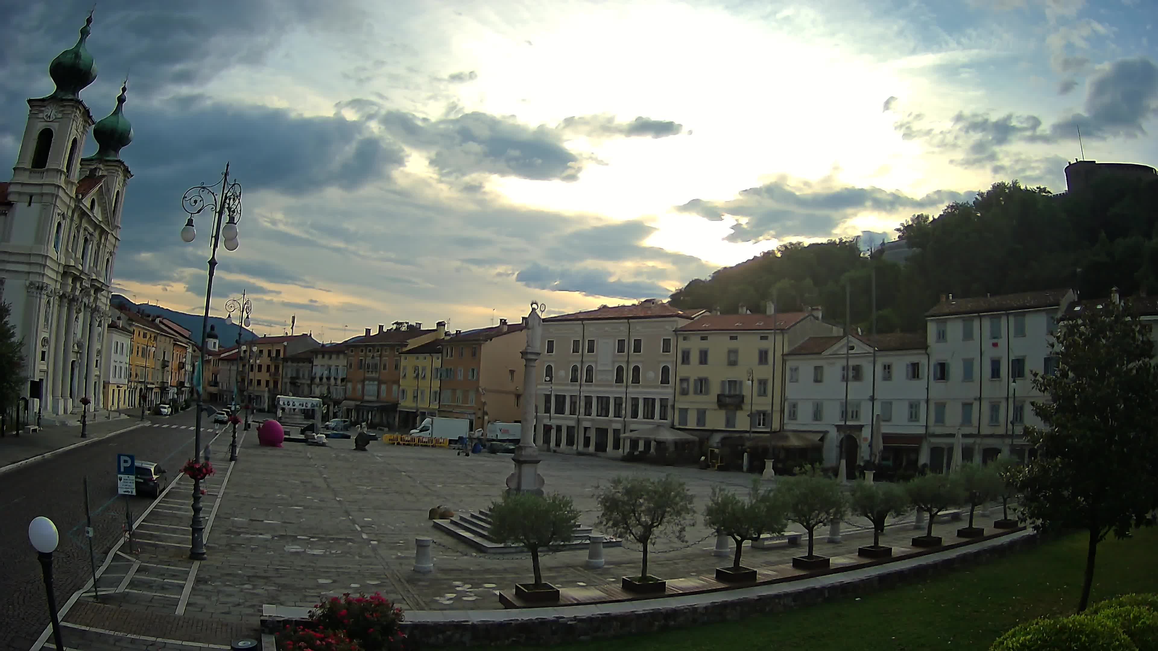Gorizia – Place Vittoria – église st. Ignazio