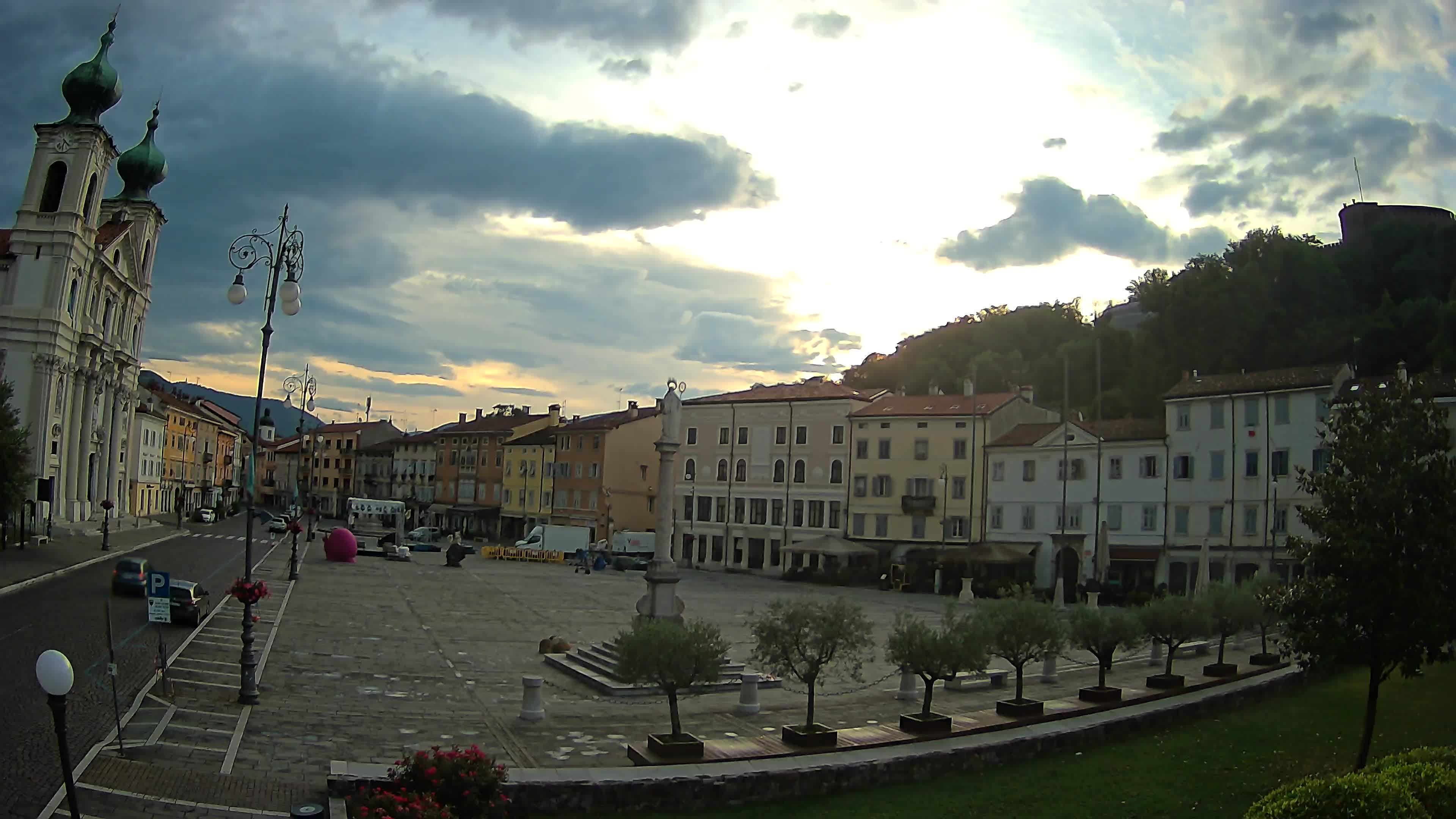Gorizia – Place Vittoria – église st. Ignazio