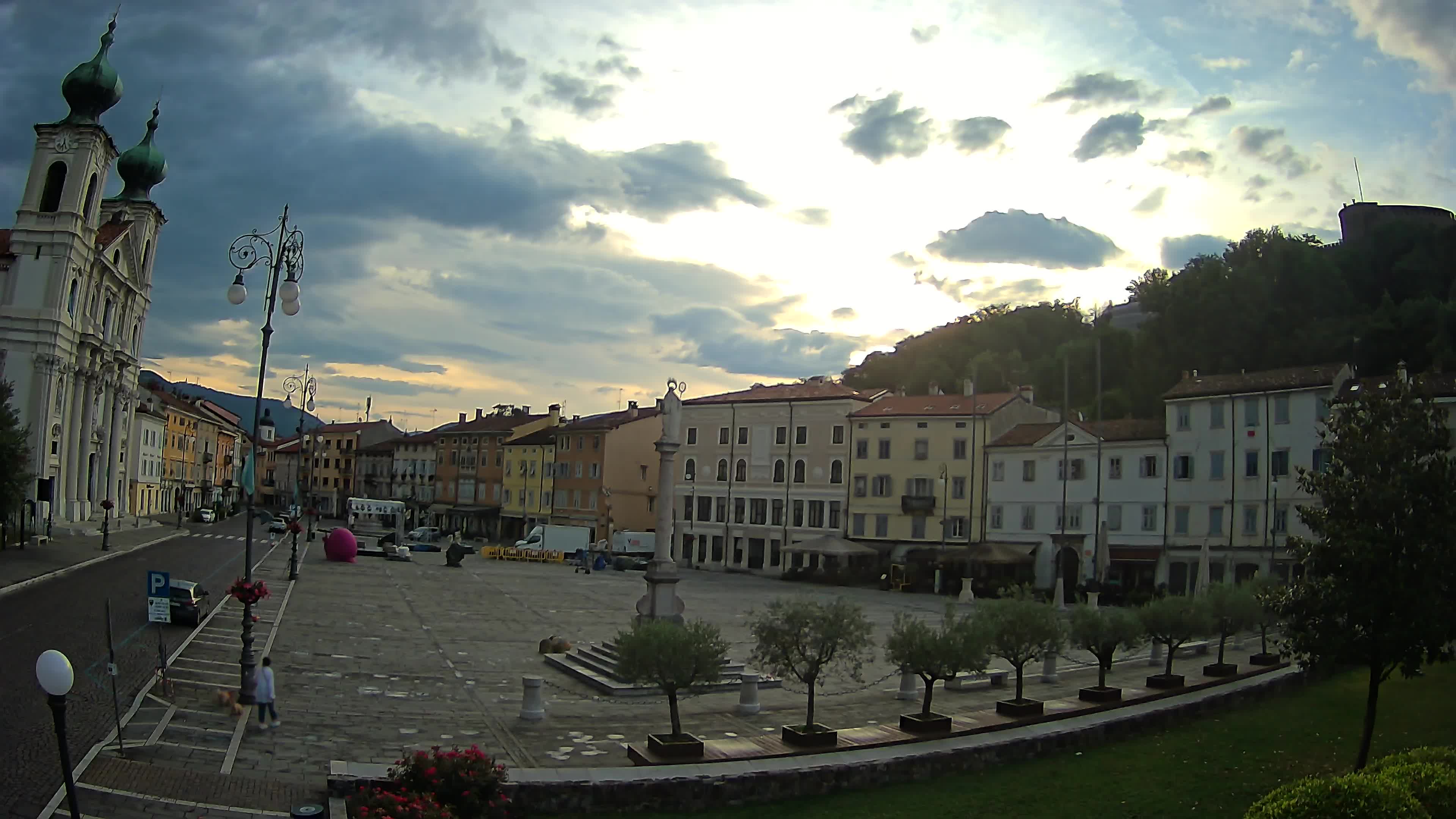 Gorizia – Place Vittoria – église st. Ignazio