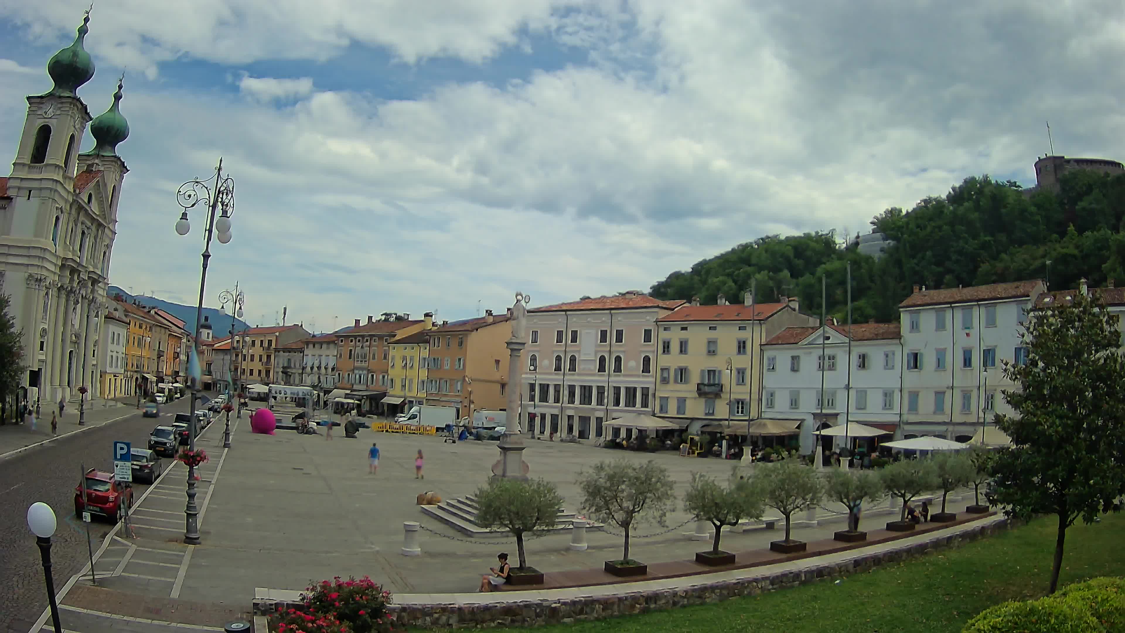 Gorizia – Place Vittoria – église st. Ignazio