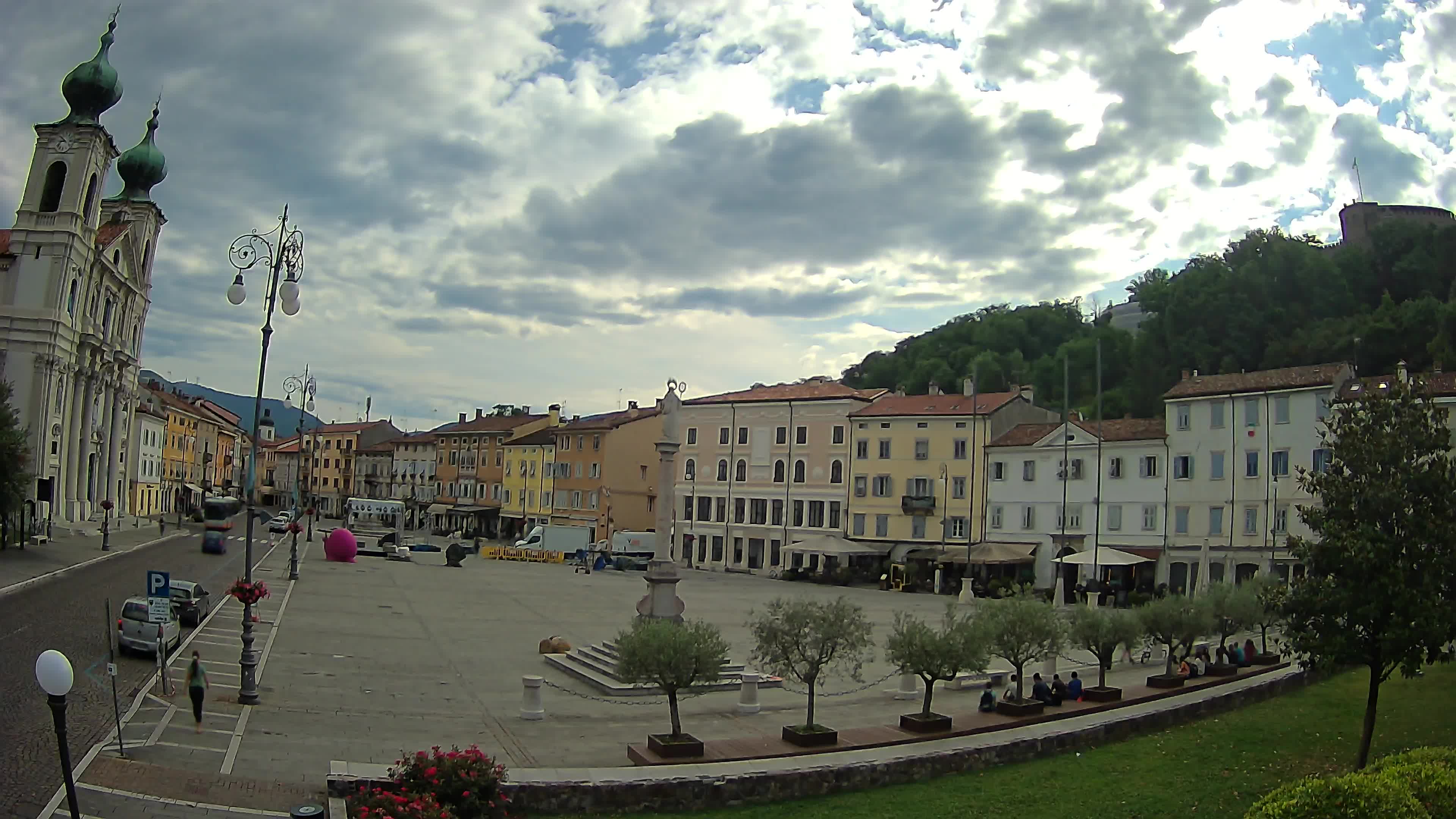 Webcam Gorizia Vittoria square – Church of st. Ignazio