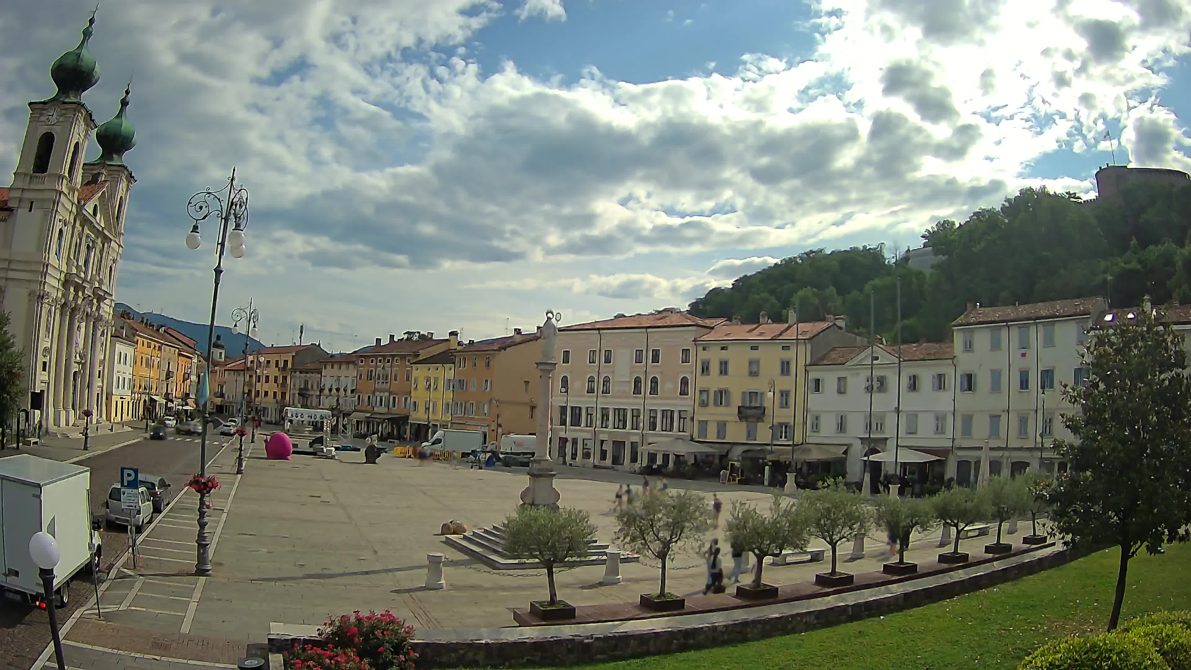 Webcam Gorizia Vittoria square – Church of st. Ignazio