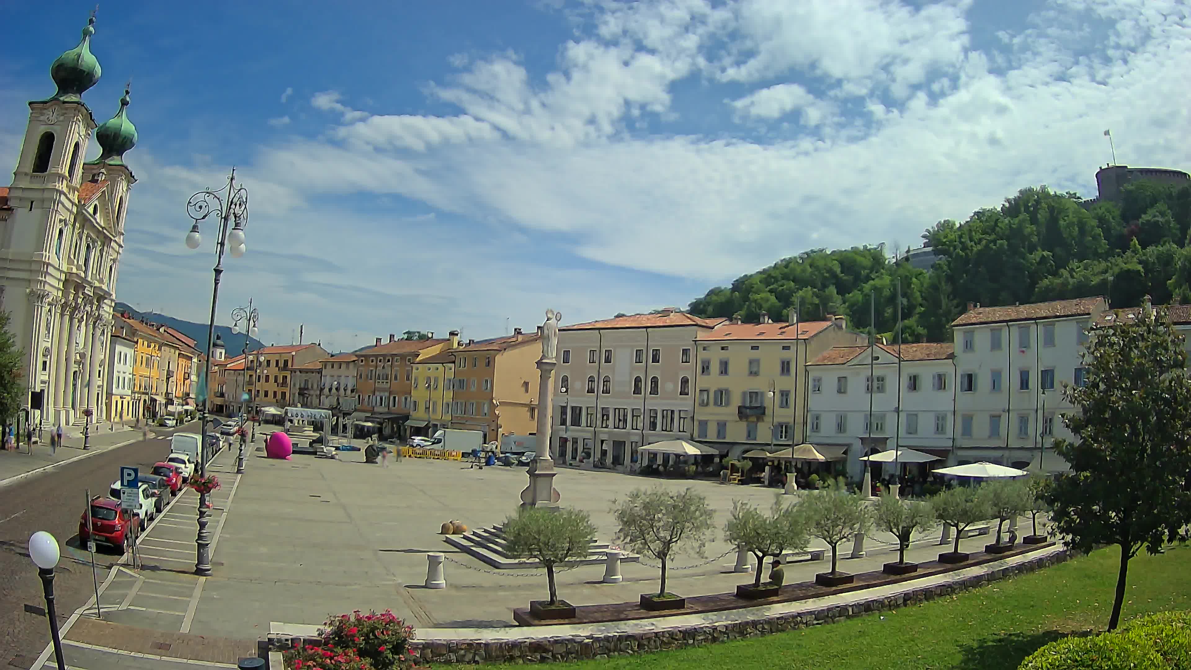 Gorizia – Place Vittoria – église st. Ignazio