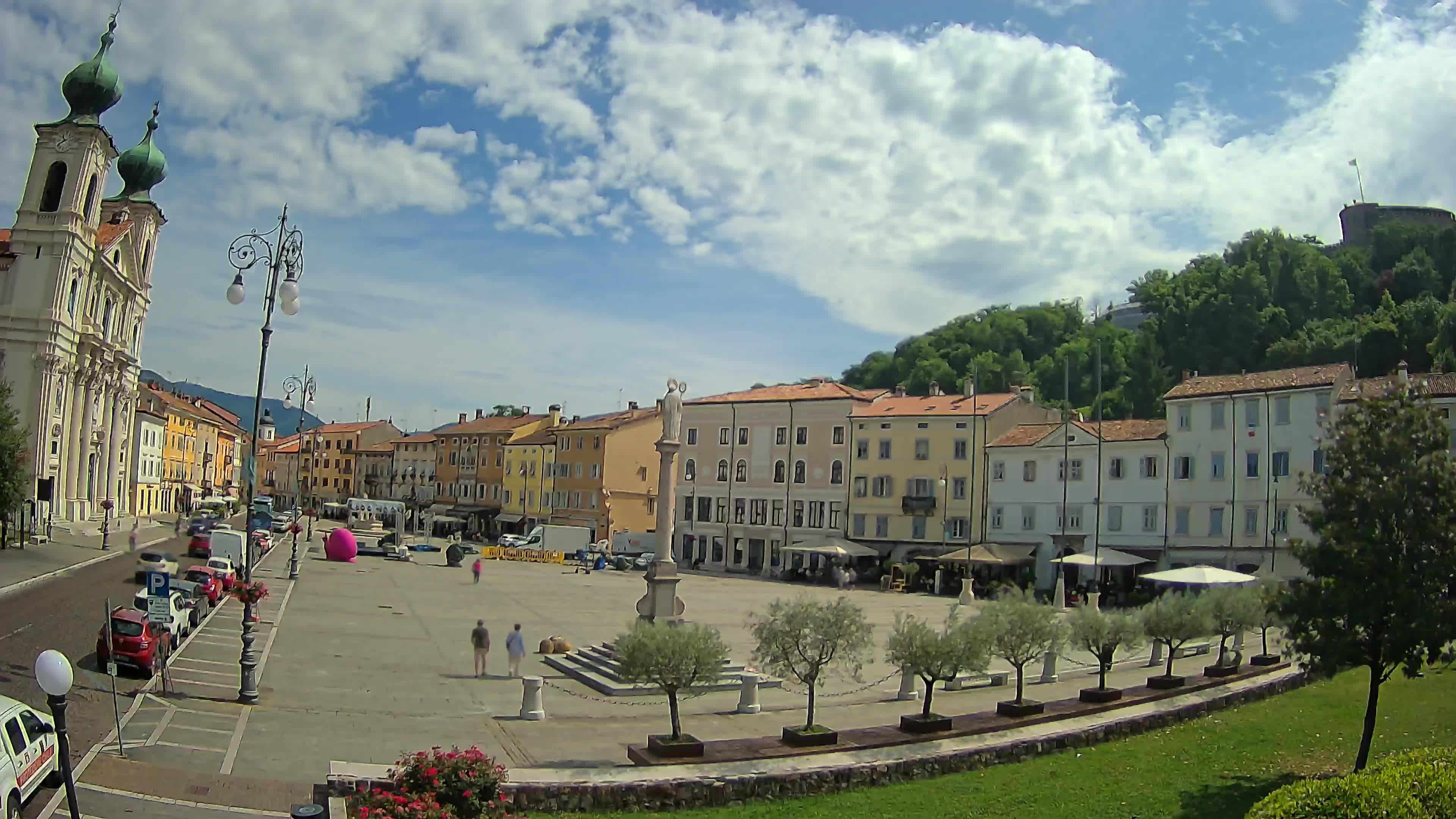 Webcam Gorizia Vittoria square – Church of st. Ignazio