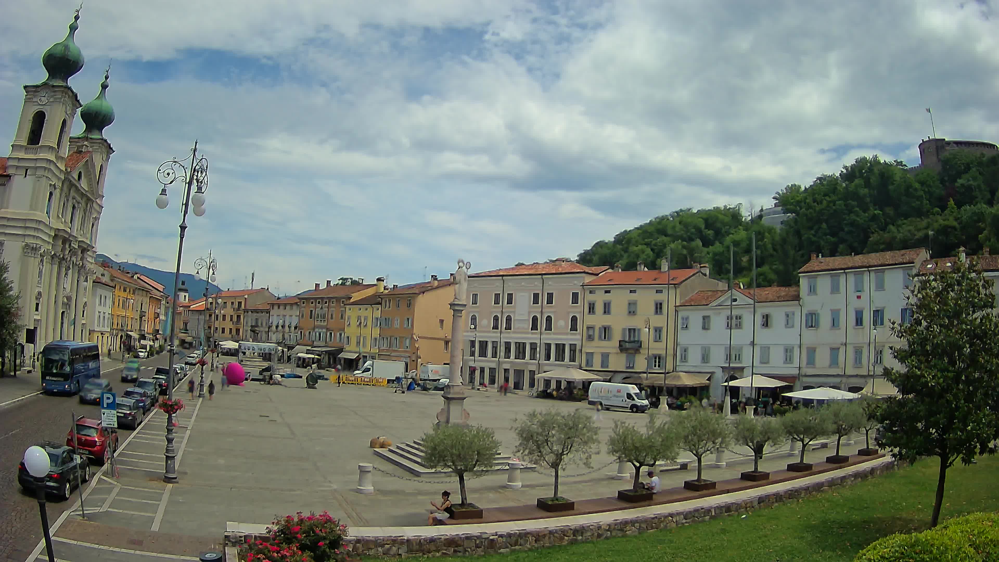 Webcam Gorizia Vittoria square – Church of st. Ignazio