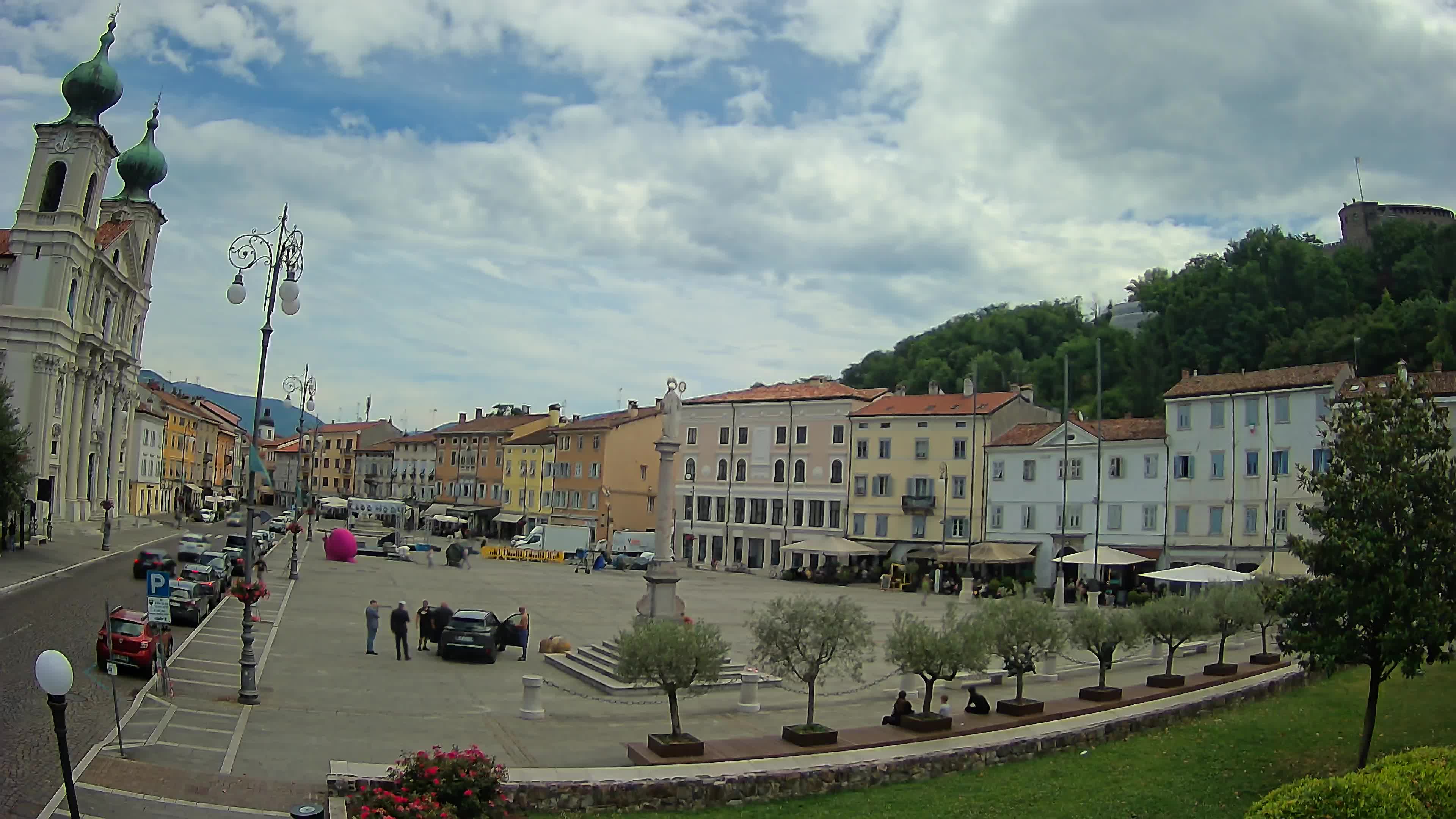 Webcam Gorizia Vittoria square – Church of st. Ignazio
