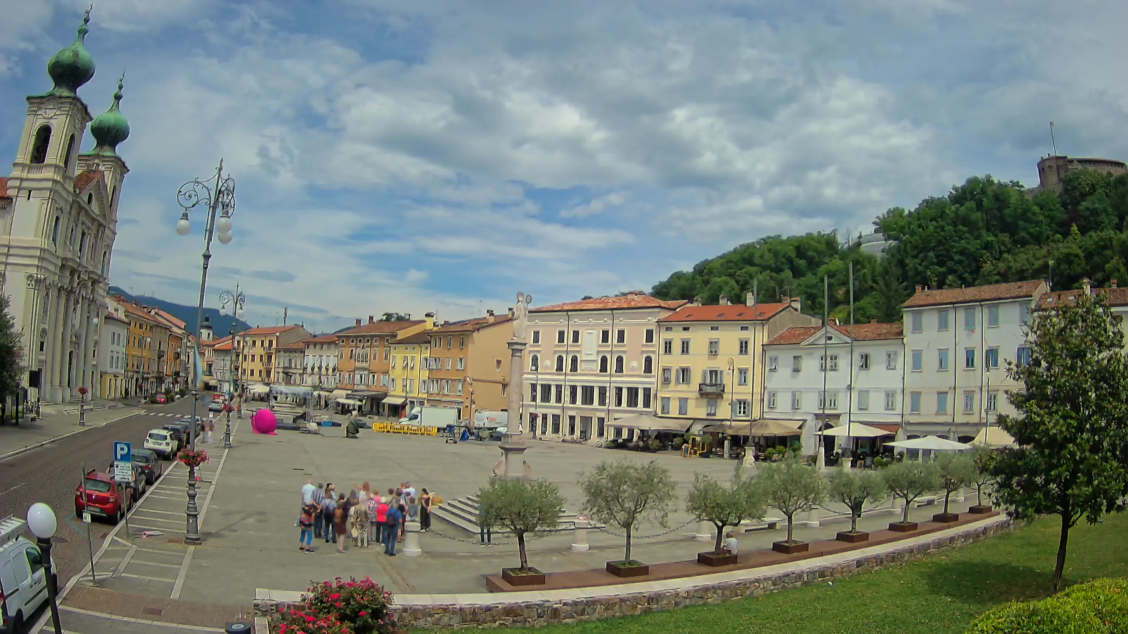 Gorizia – Place Vittoria – église st. Ignazio