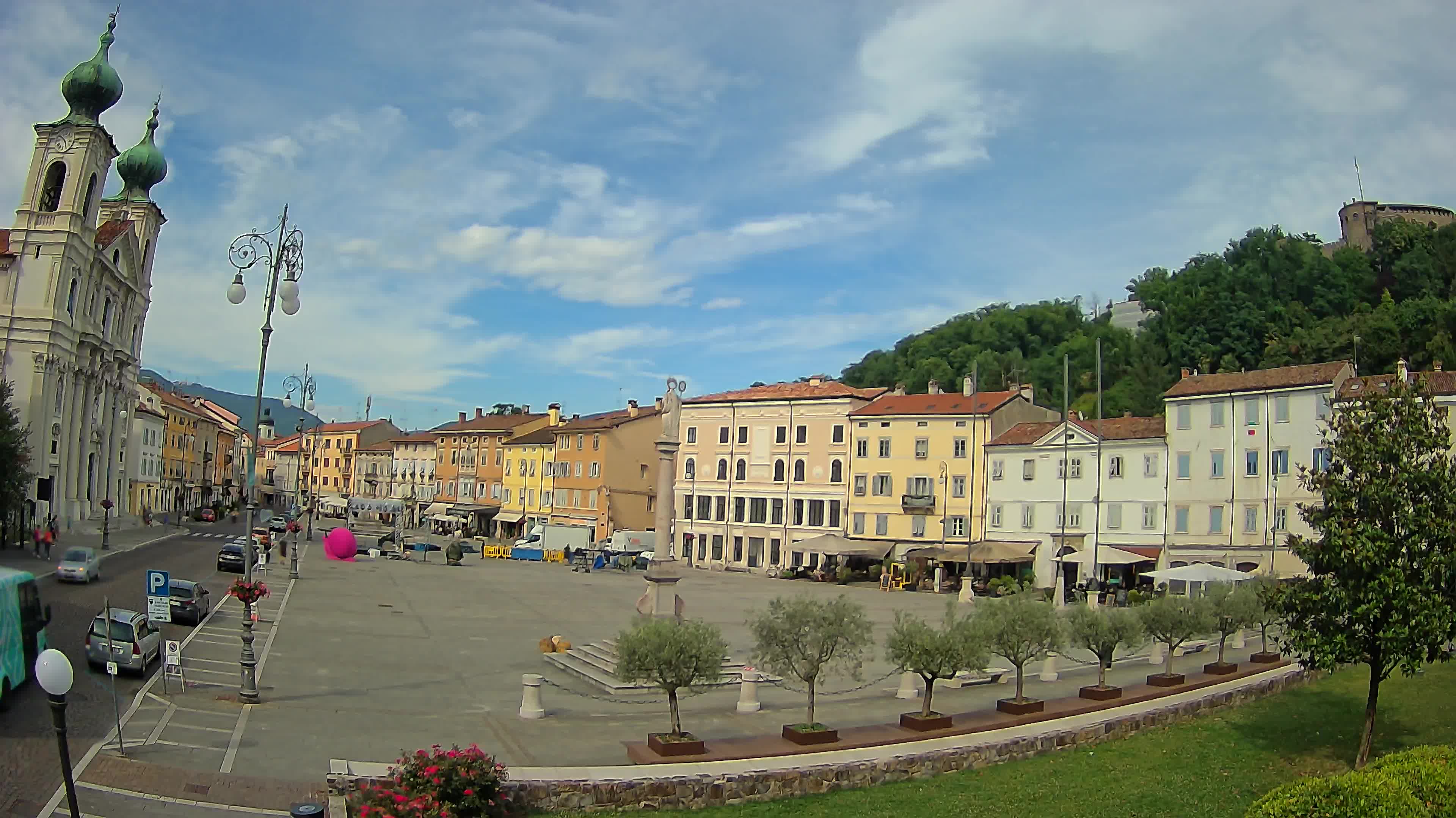 Webcam Gorizia Vittoria square – Church of st. Ignazio