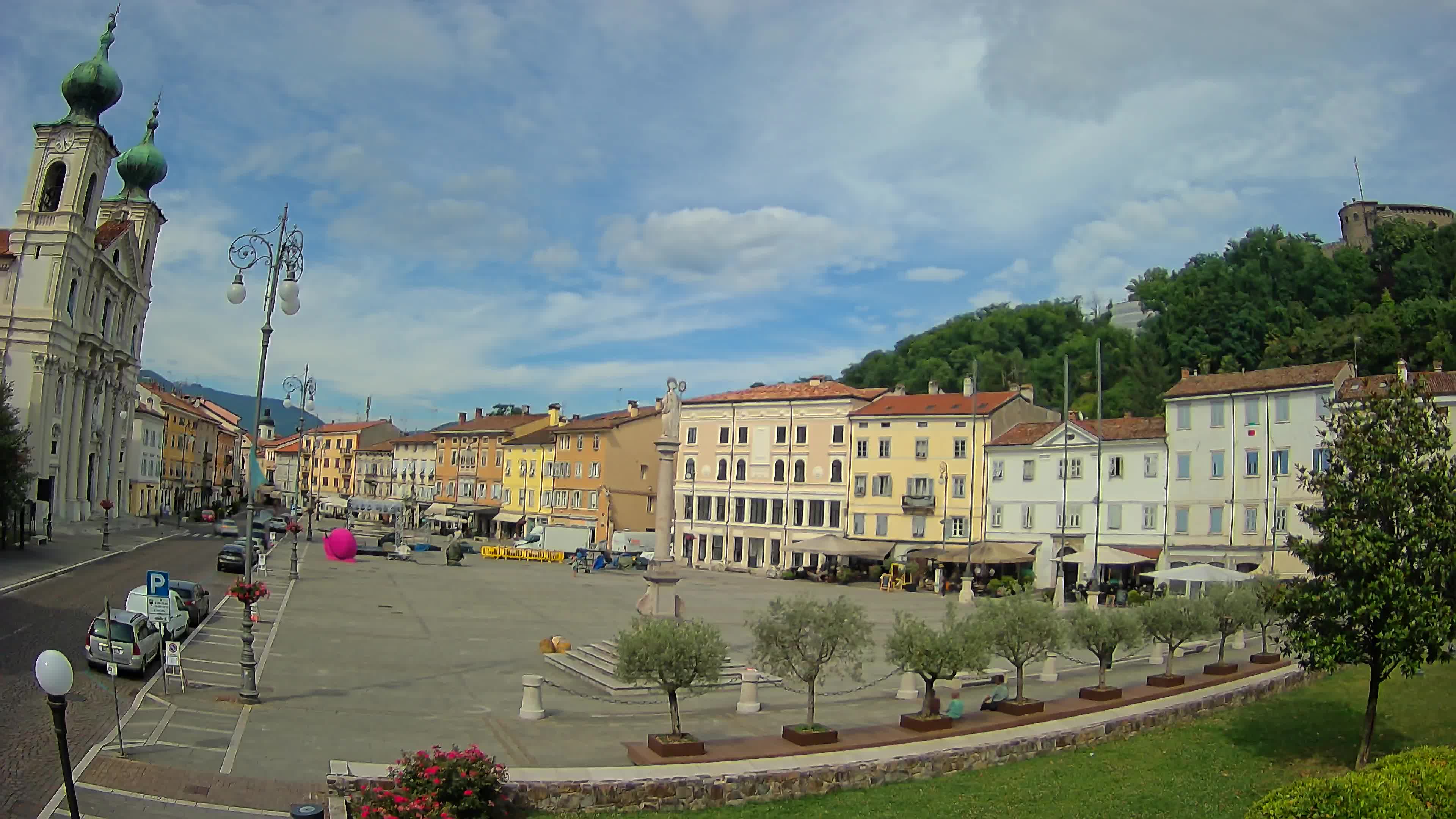 Gorizia – Place Vittoria – église st. Ignazio