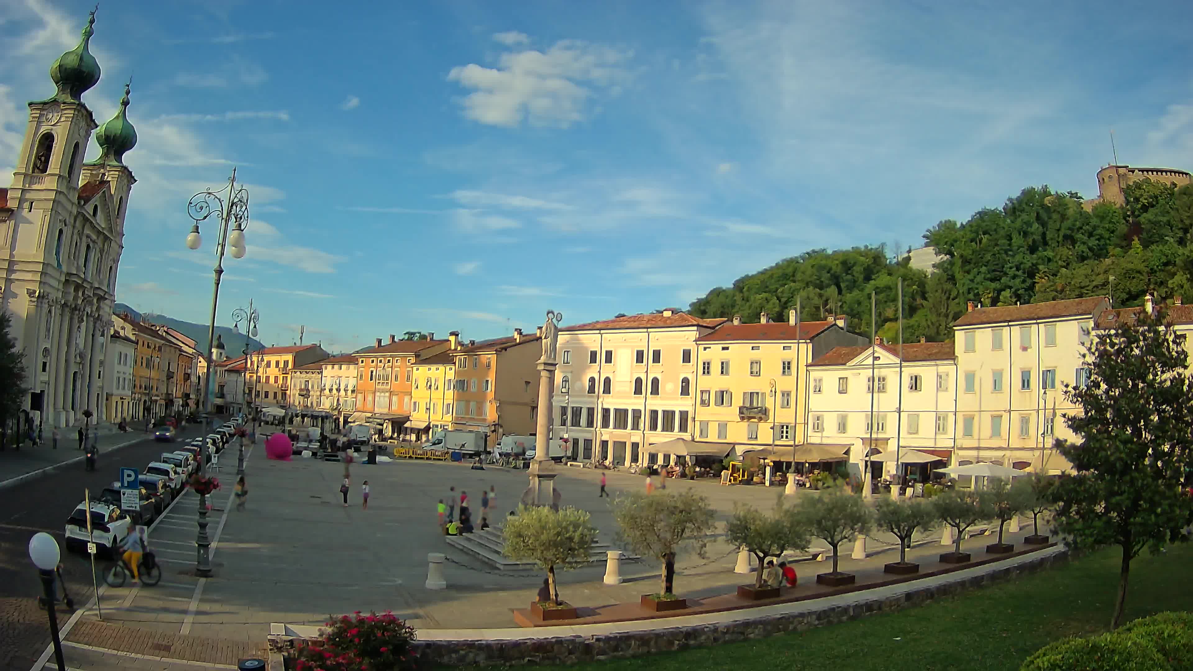 Webcam Gorizia Vittoria square – Church of st. Ignazio