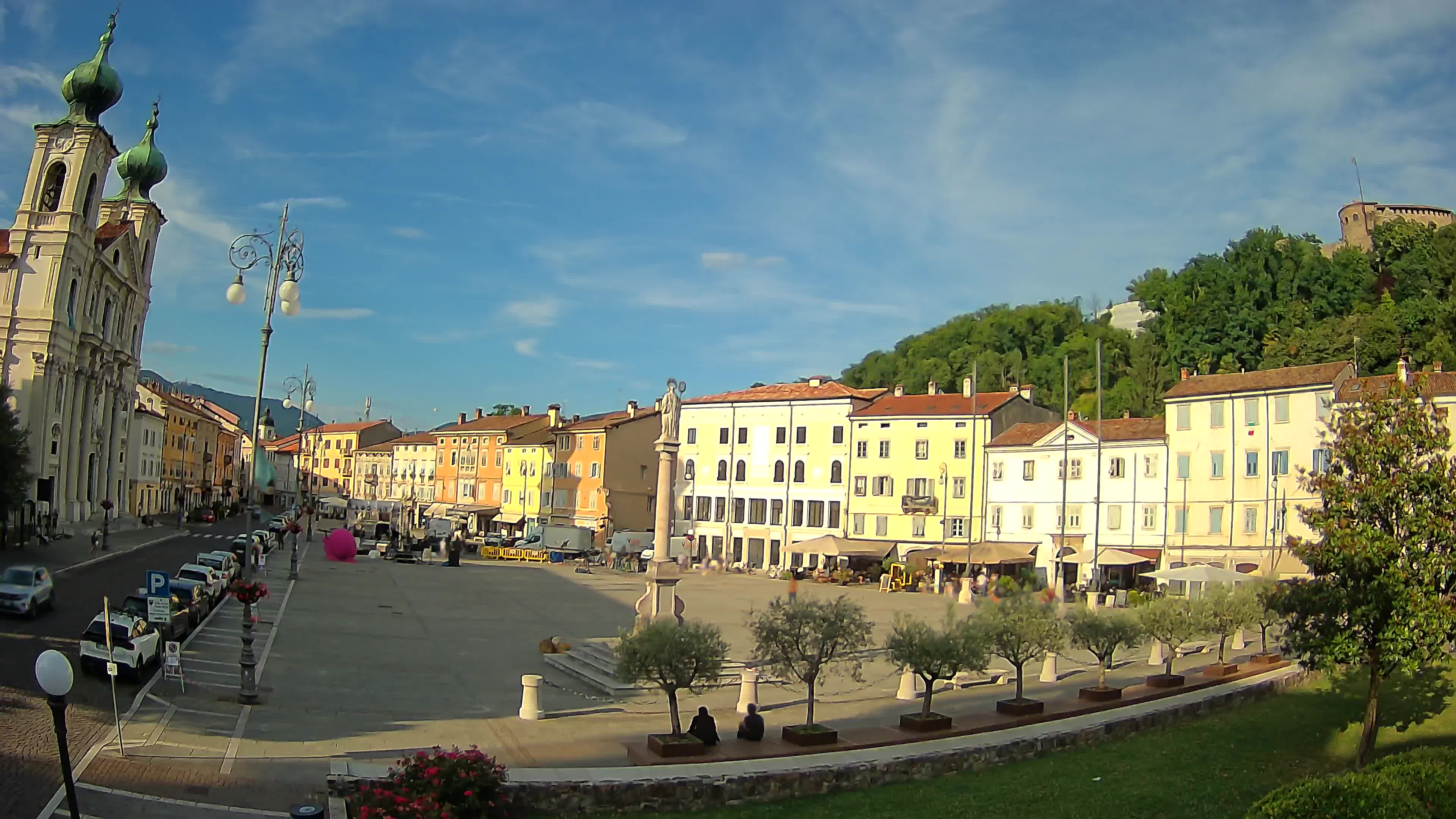 Webcam Gorizia Vittoria square – Church of st. Ignazio