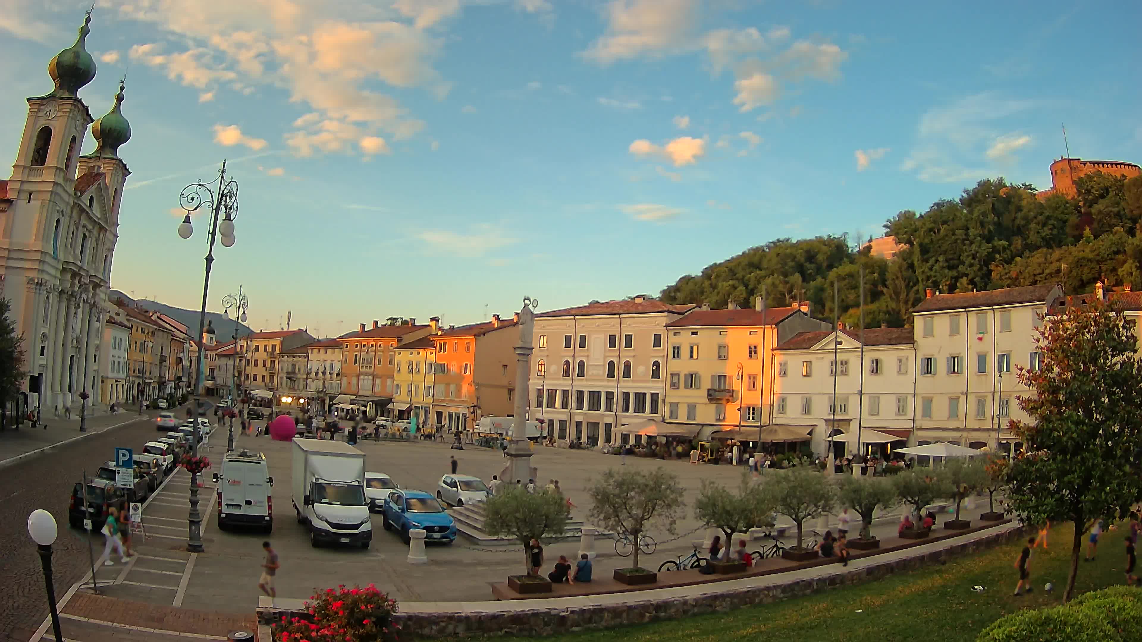 Webcam Gorizia Vittoria square – Church of st. Ignazio