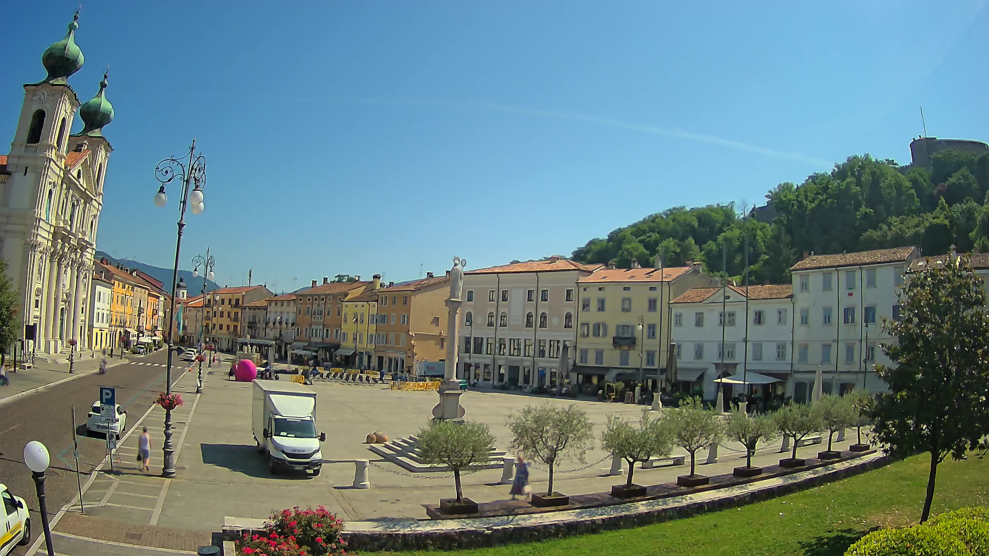 Webcam Gorizia Vittoria square – Church of st. Ignazio