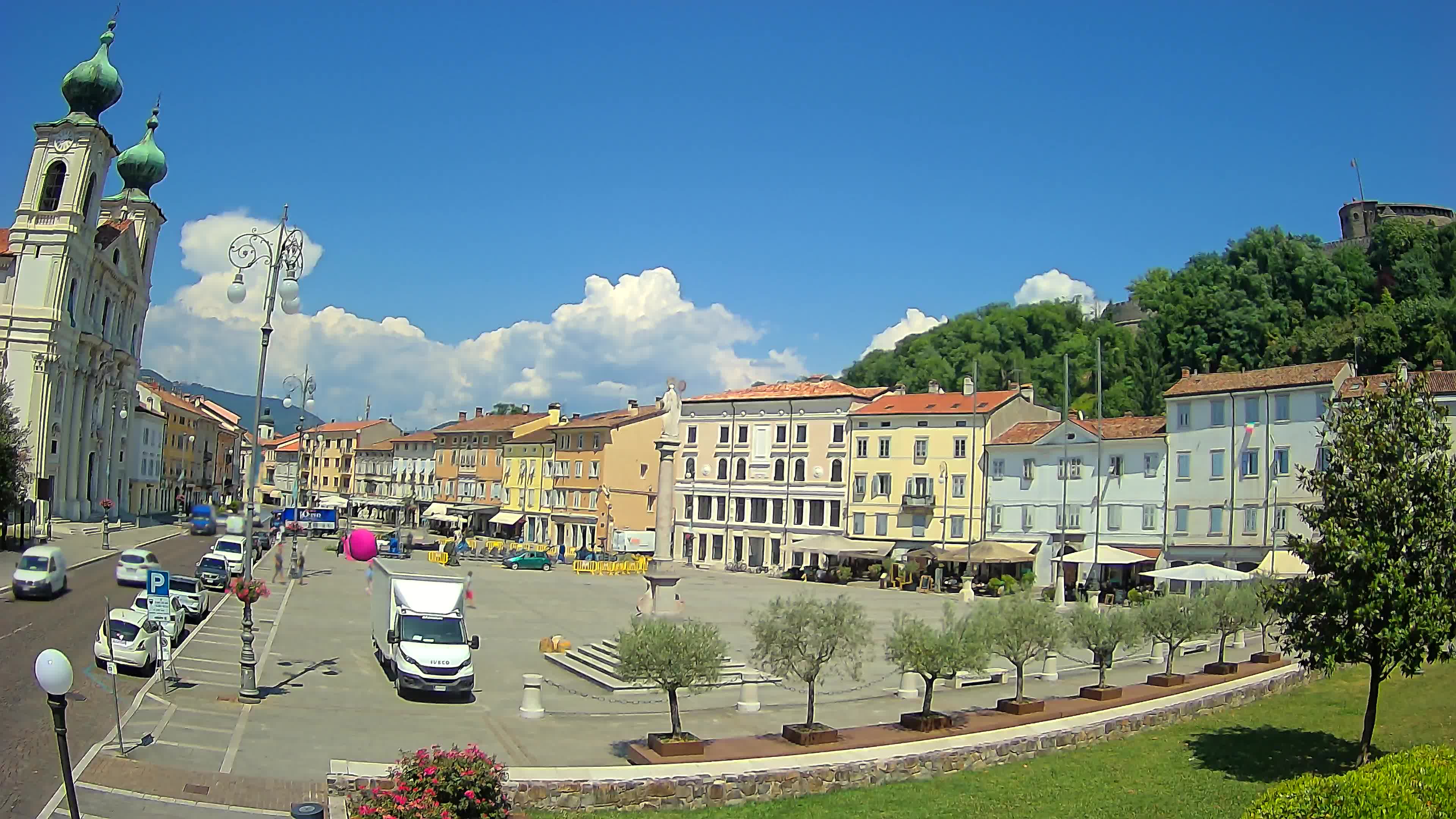 Webcam Gorizia Vittoria square – Church of st. Ignazio