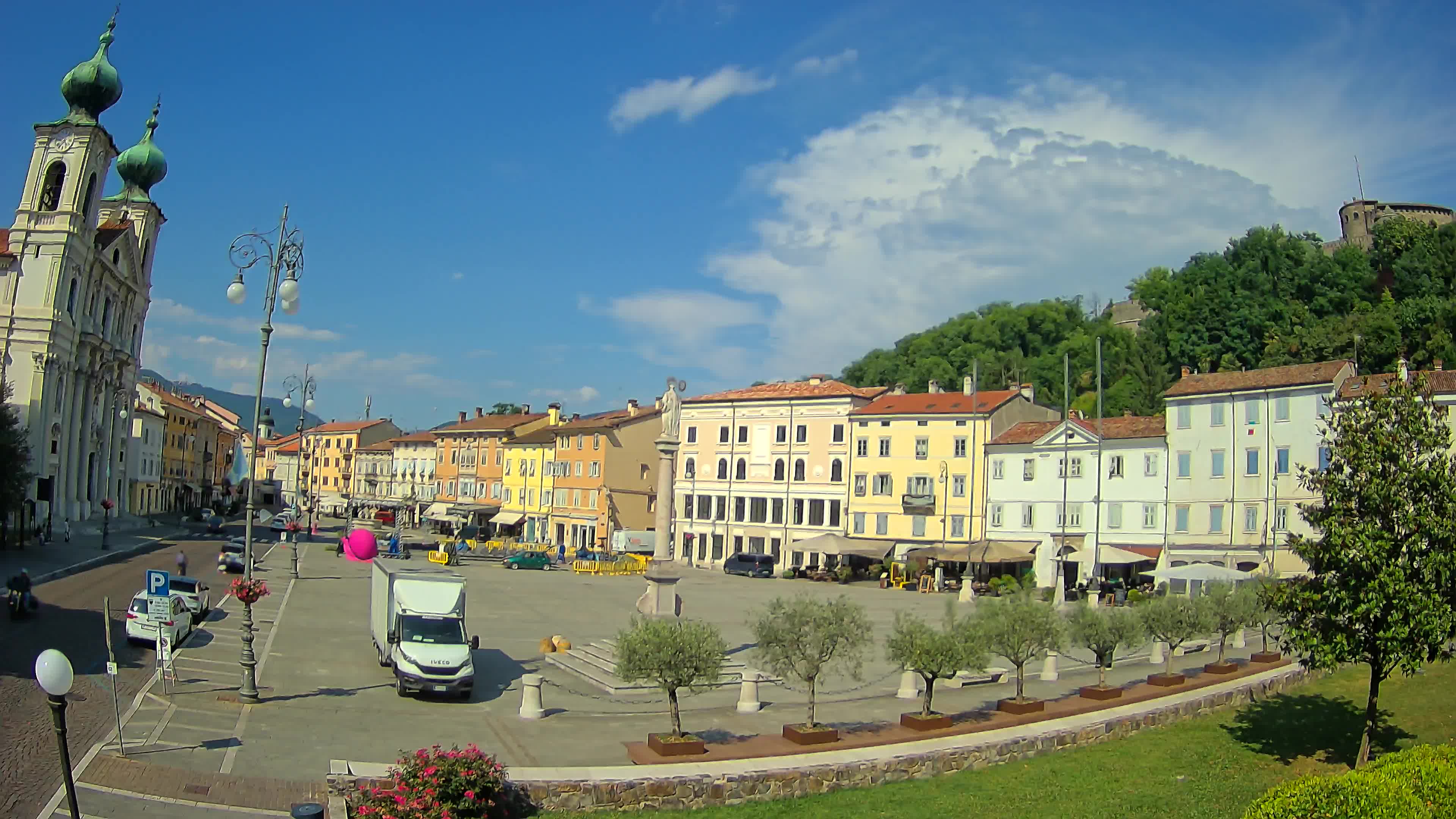 Webcam Gorizia Vittoria square – Church of st. Ignazio