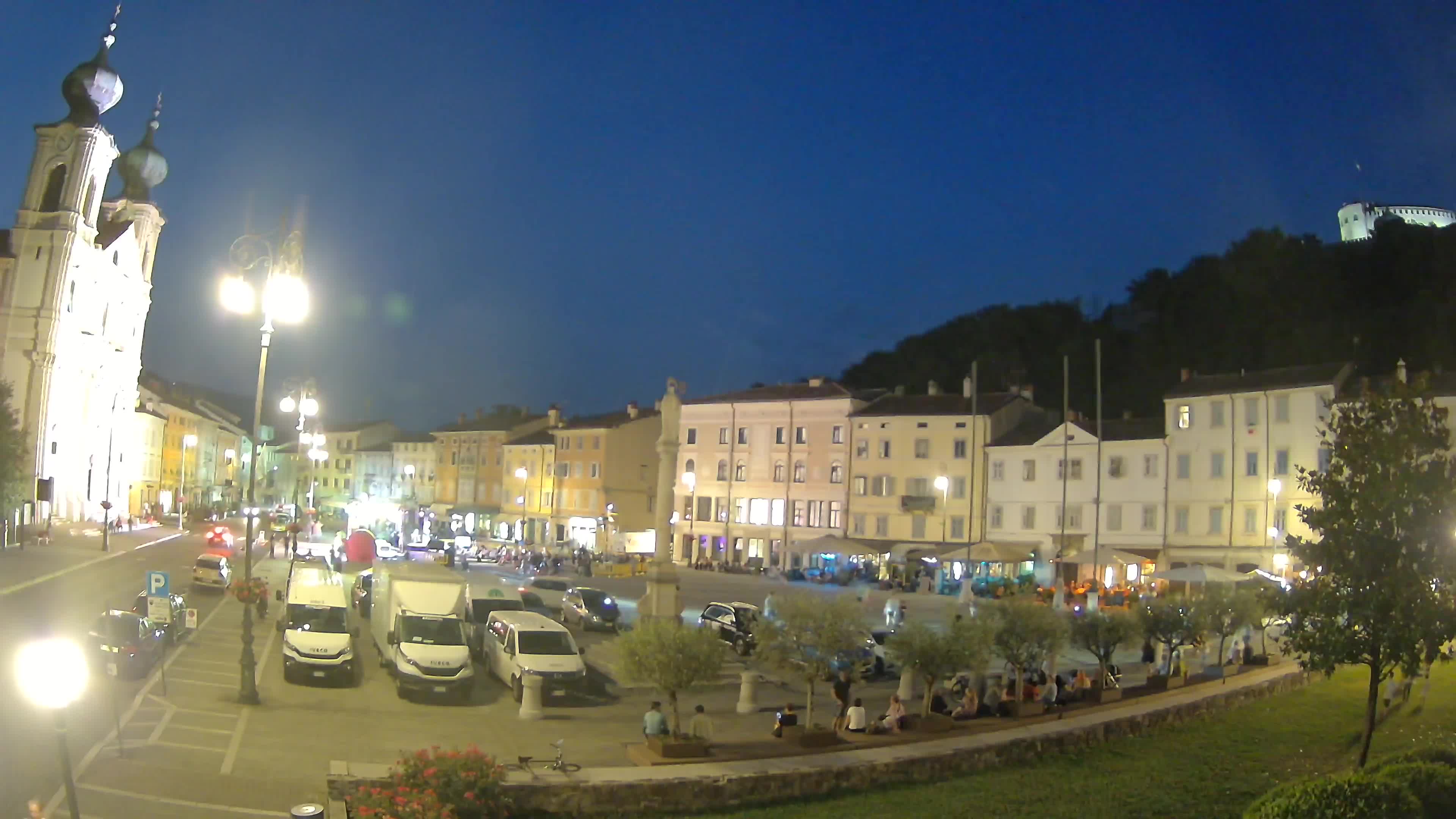 Webcam Gorizia Vittoria square – Church of st. Ignazio