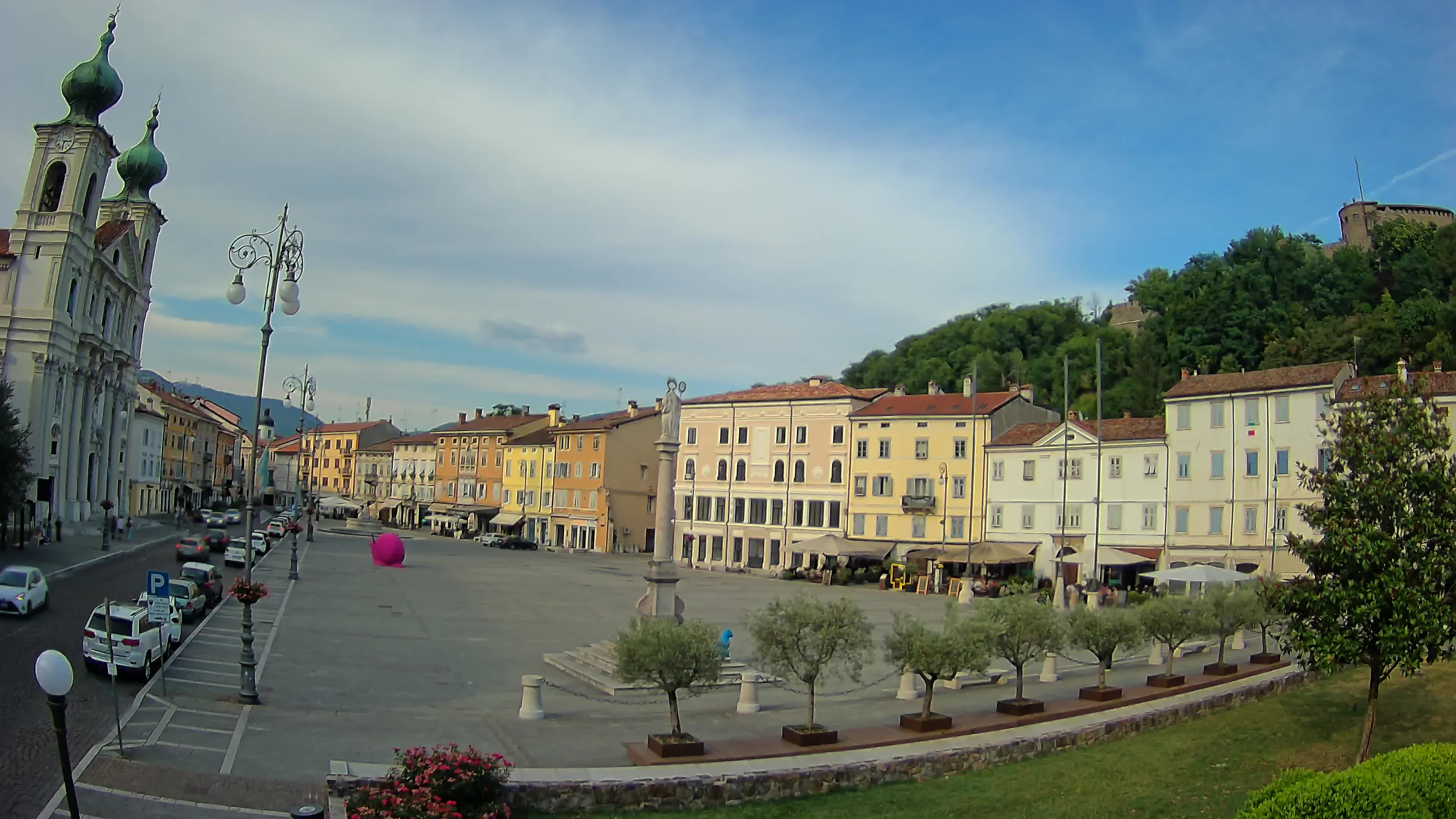 Webcam Gorizia Vittoria square – Church of st. Ignazio