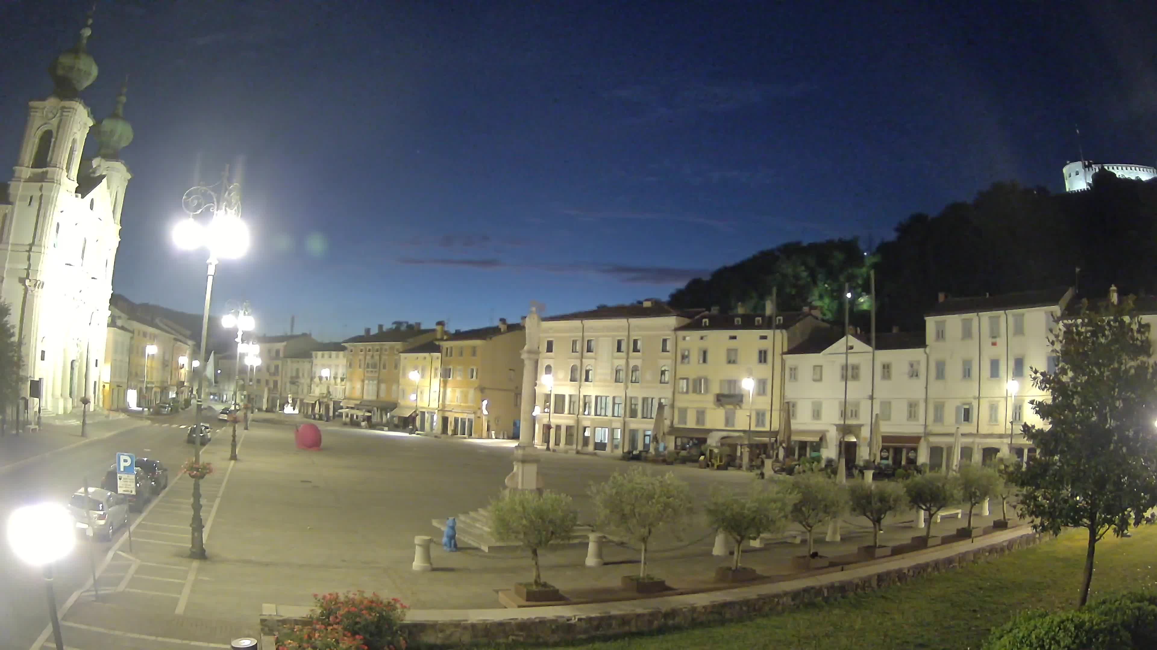 Webcam Gorizia Vittoria square – Church of st. Ignazio