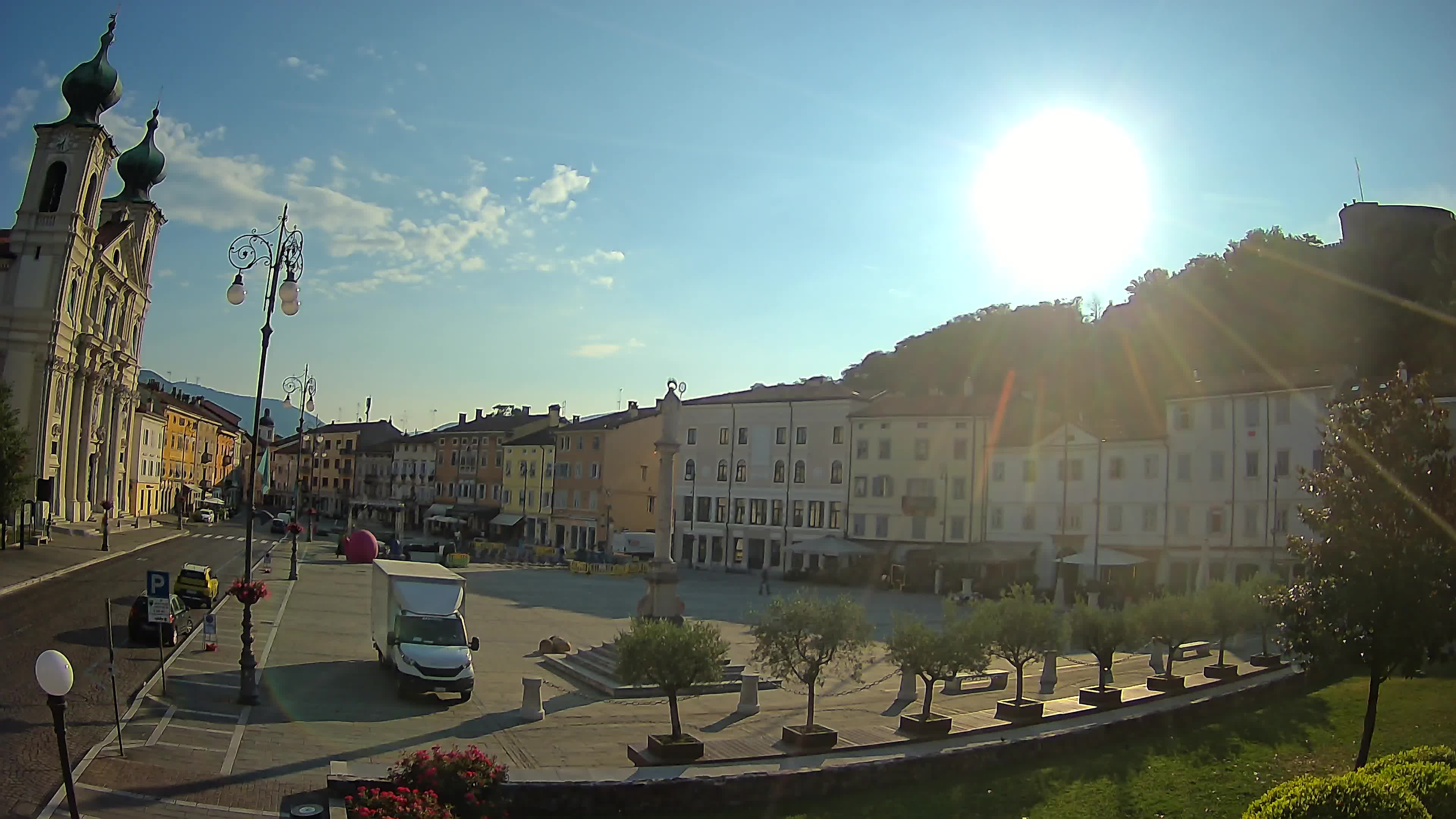 Webcam Gorizia Vittoria square – Church of st. Ignazio
