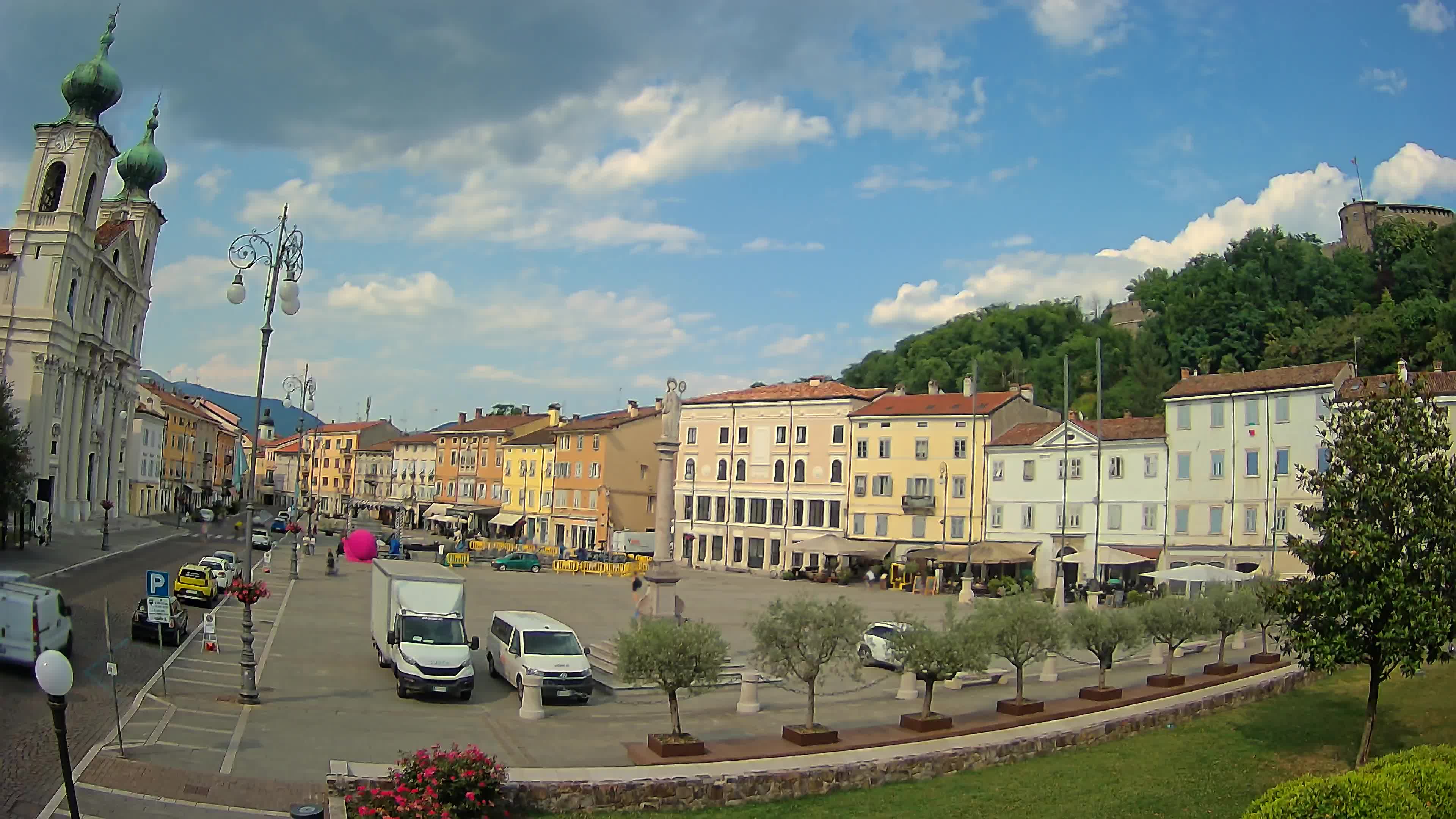 Webcam Gorizia Vittoria square – Church of st. Ignazio