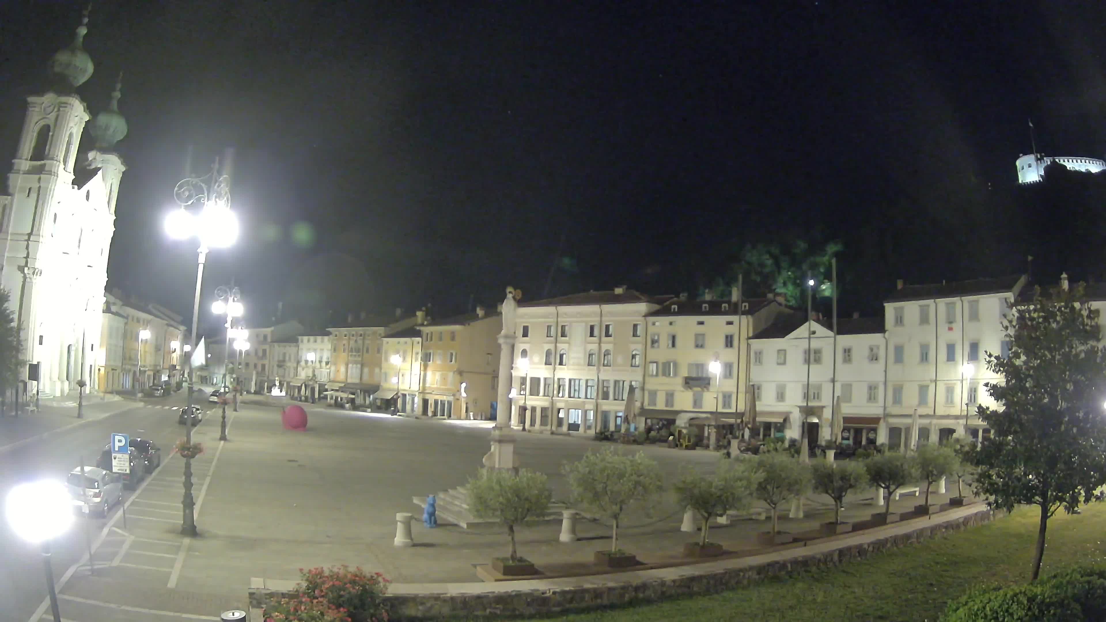 Webcam Gorizia Vittoria square – Church of st. Ignazio