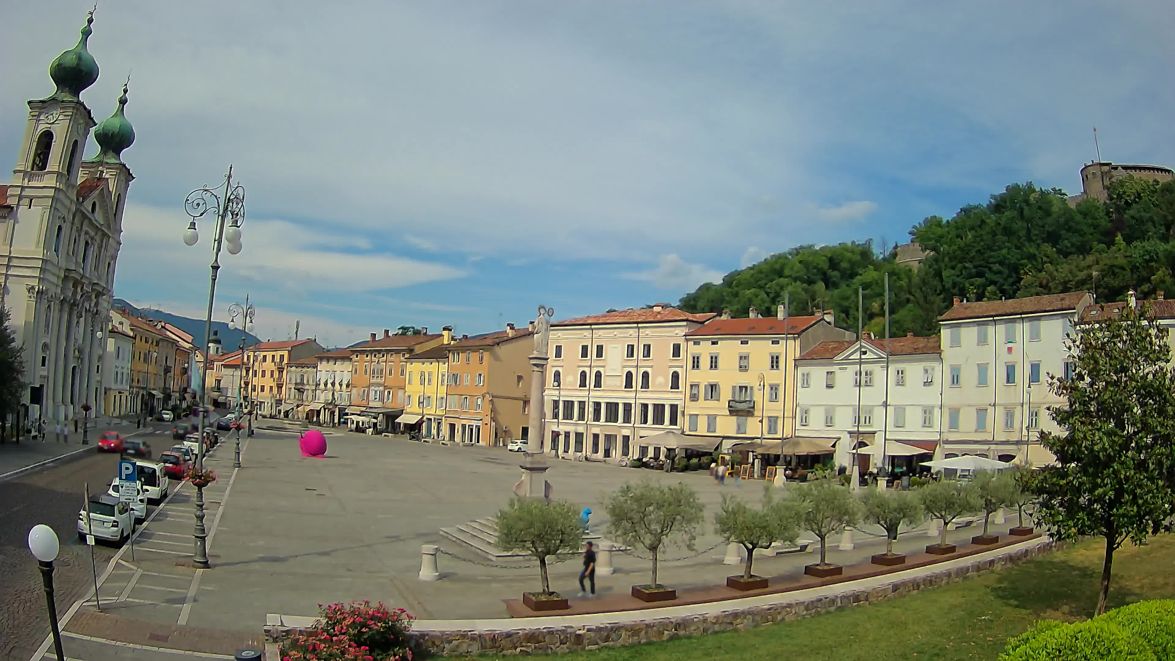Gorizia – Plaza de la Victoria y la vía Carducci
