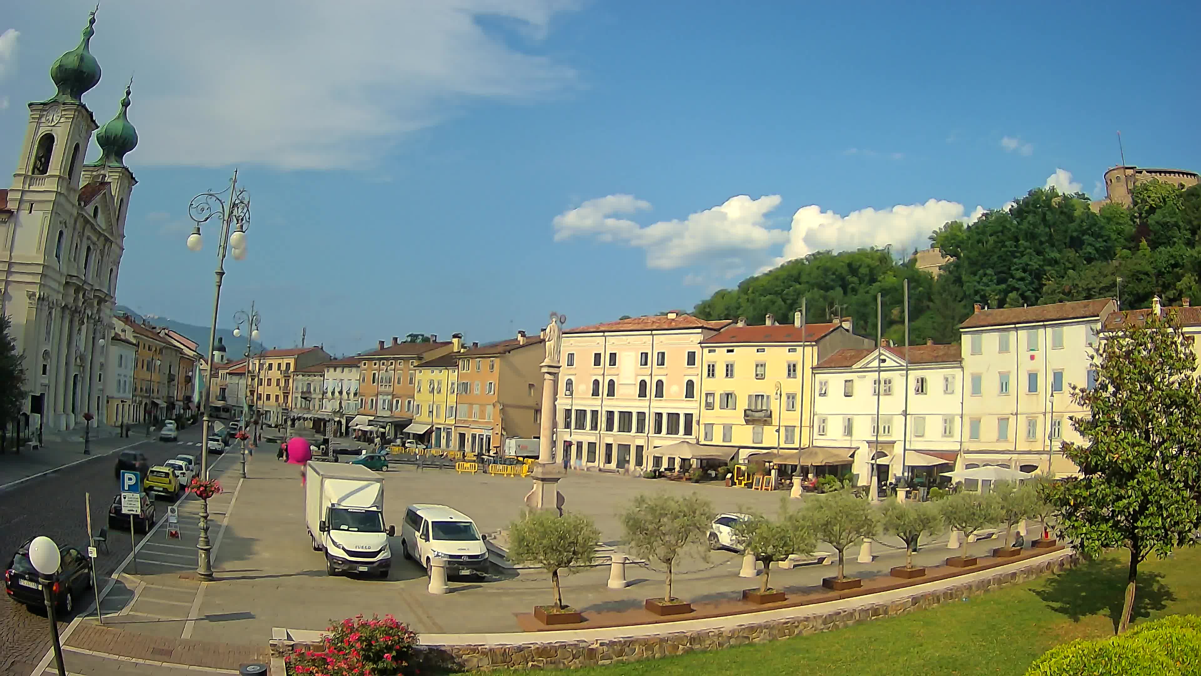 Webcam Gorizia Vittoria square – Church of st. Ignazio