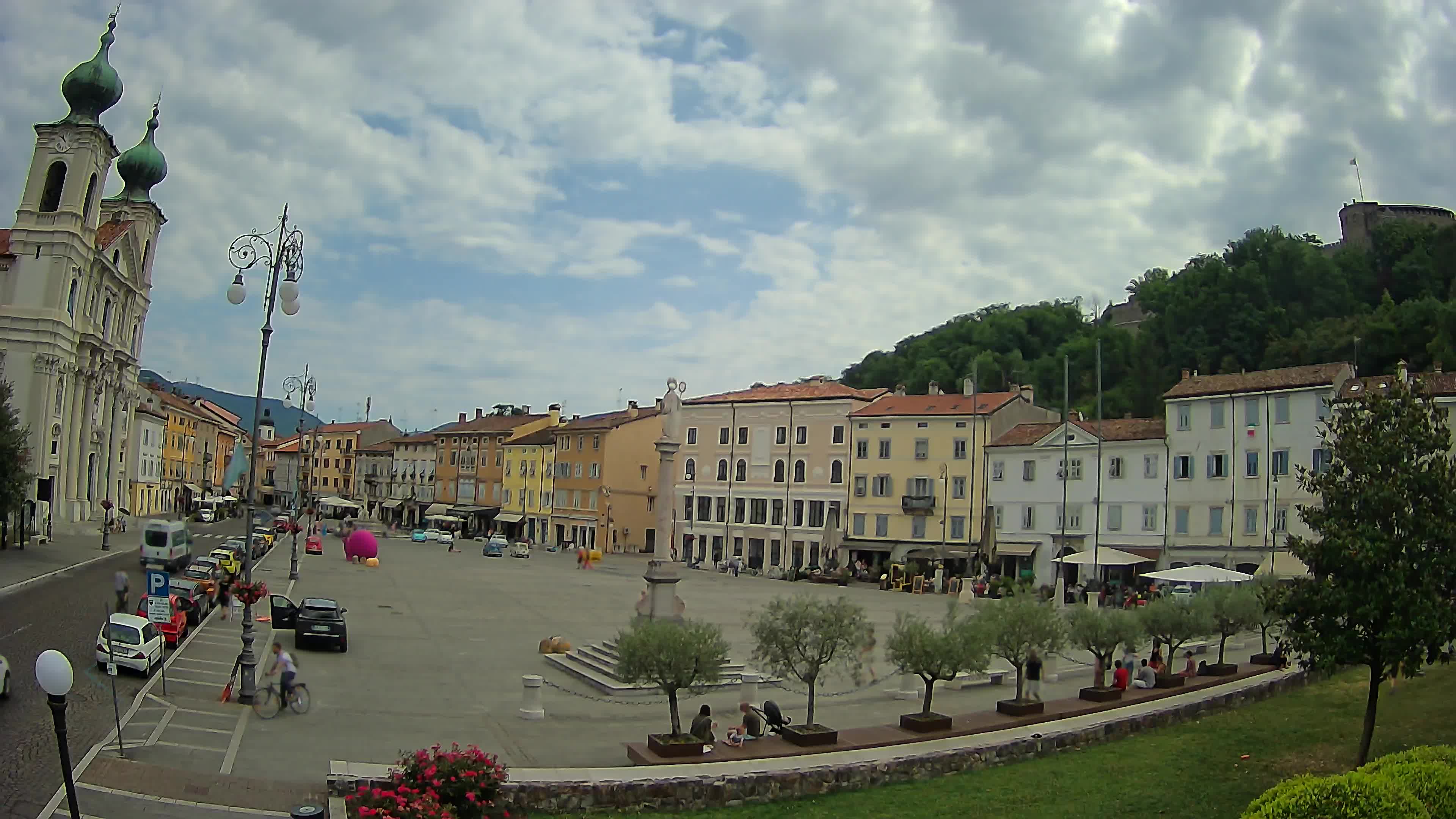 Webcam Gorizia Vittoria square – Church of st. Ignazio