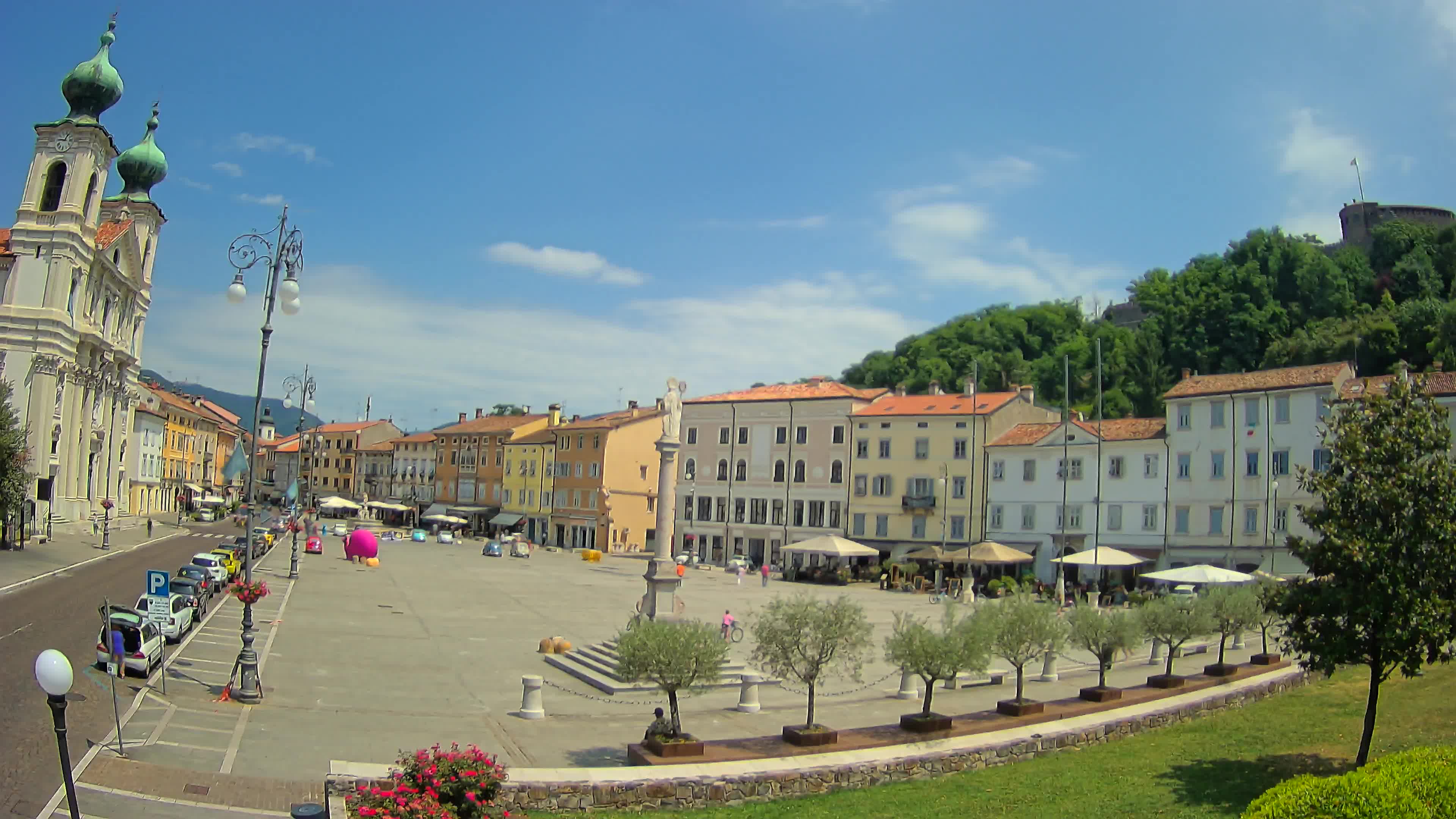 Gorizia – Place Vittoria – église st. Ignazio