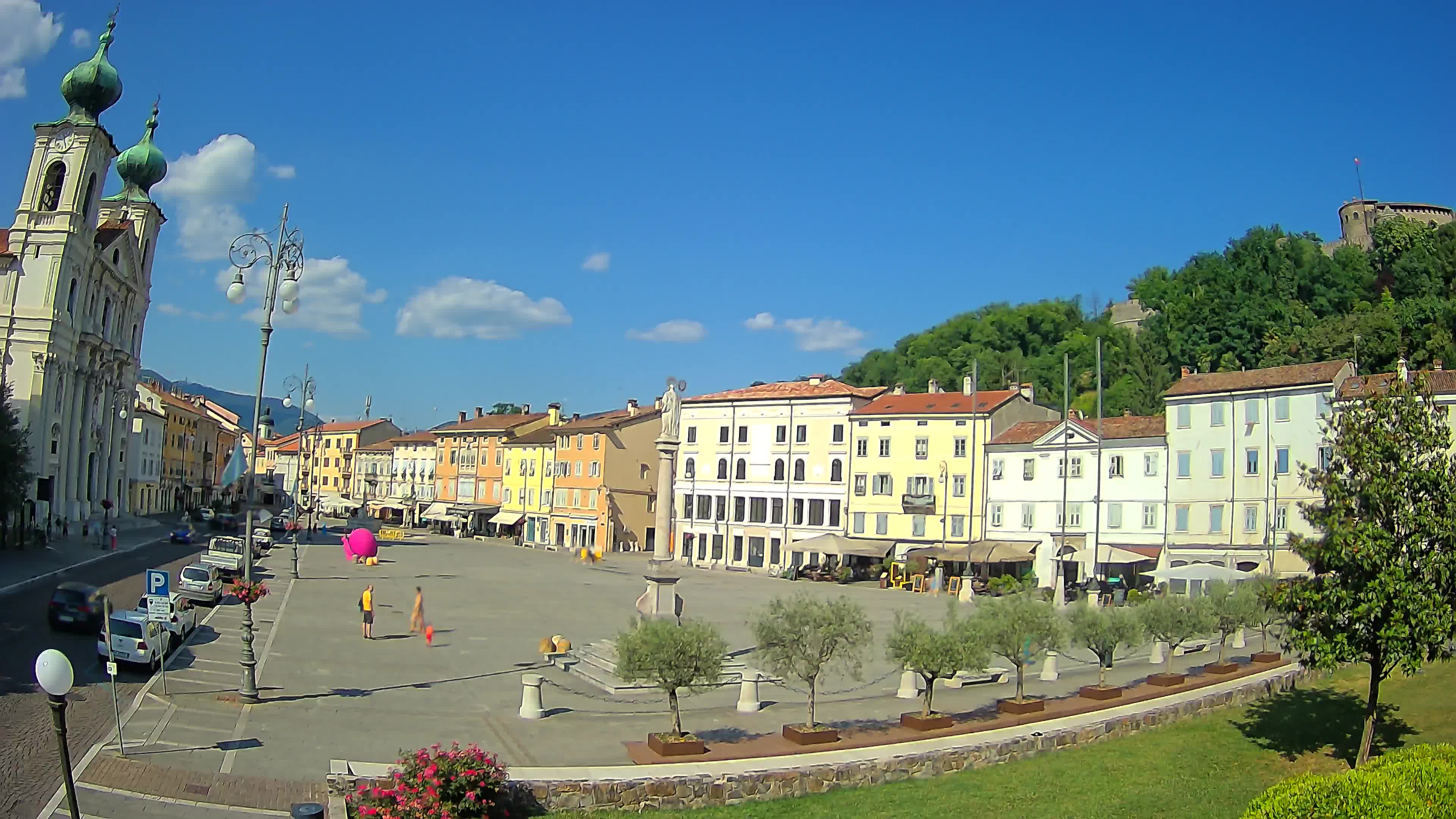 Webcam Gorizia Vittoria square – Church of st. Ignazio