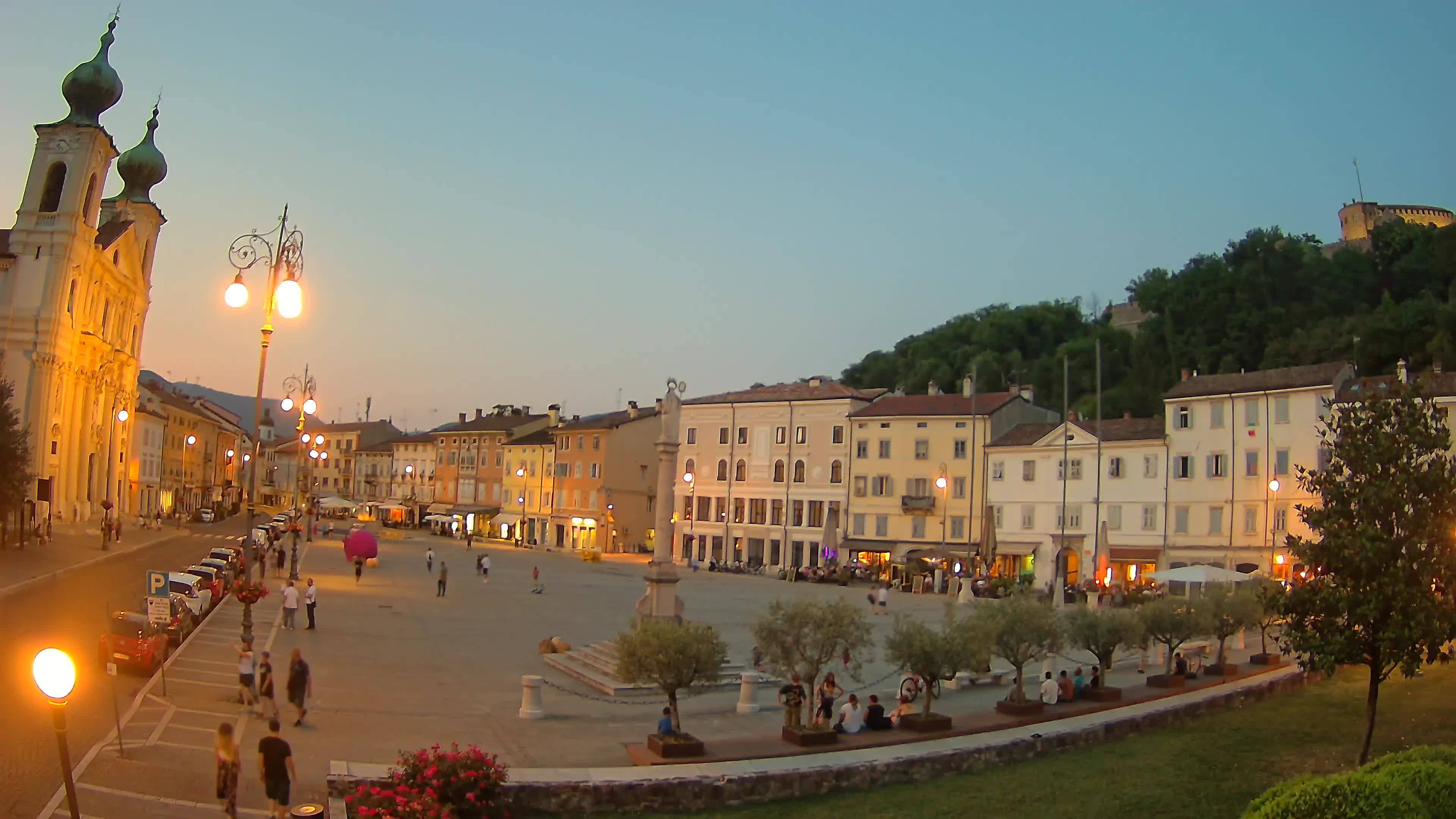 Webcam Gorizia Vittoria square – Church of st. Ignazio