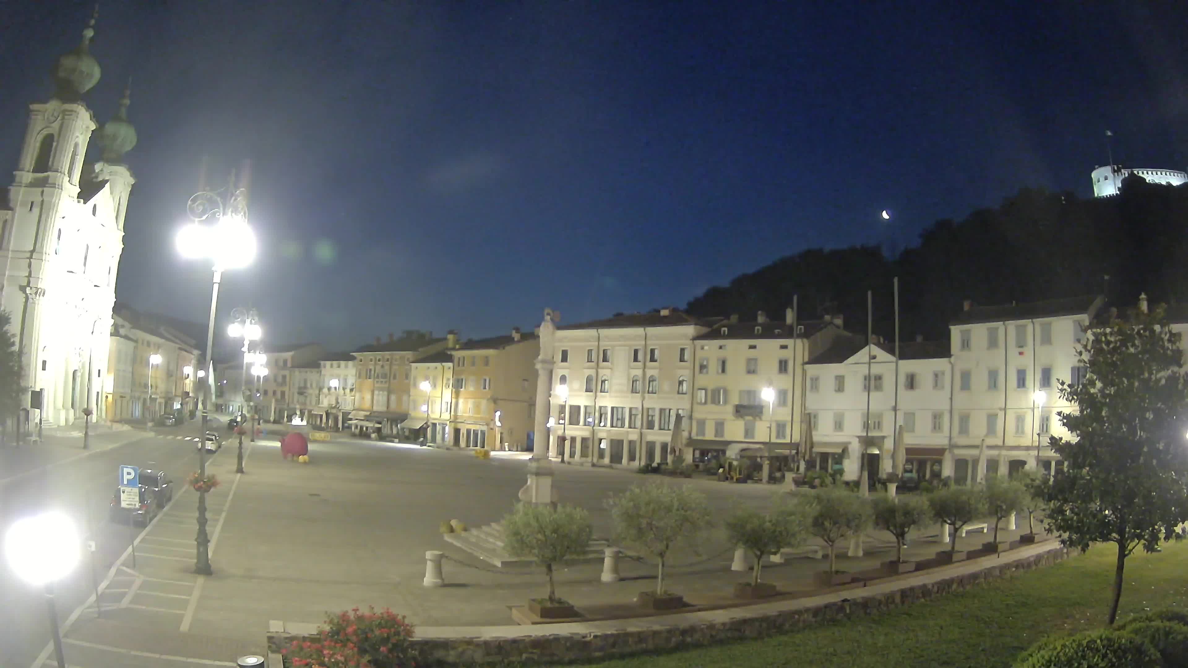 Webcam Gorizia Vittoria square – Church of st. Ignazio