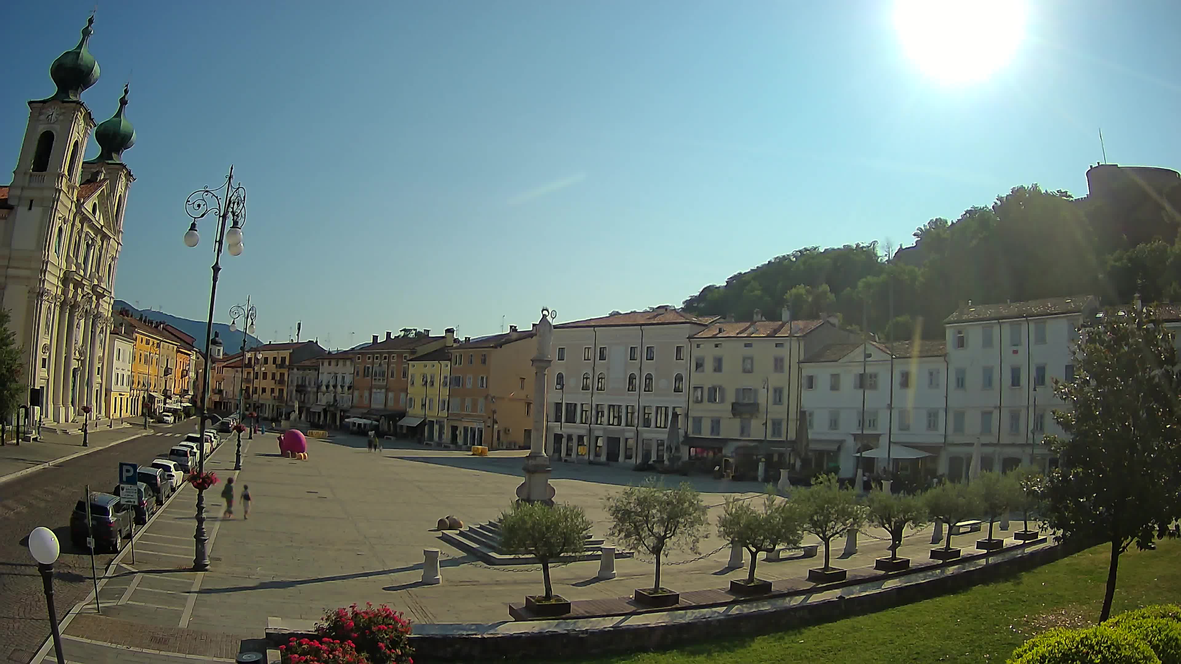 Webcam Gorizia Vittoria square – Church of st. Ignazio
