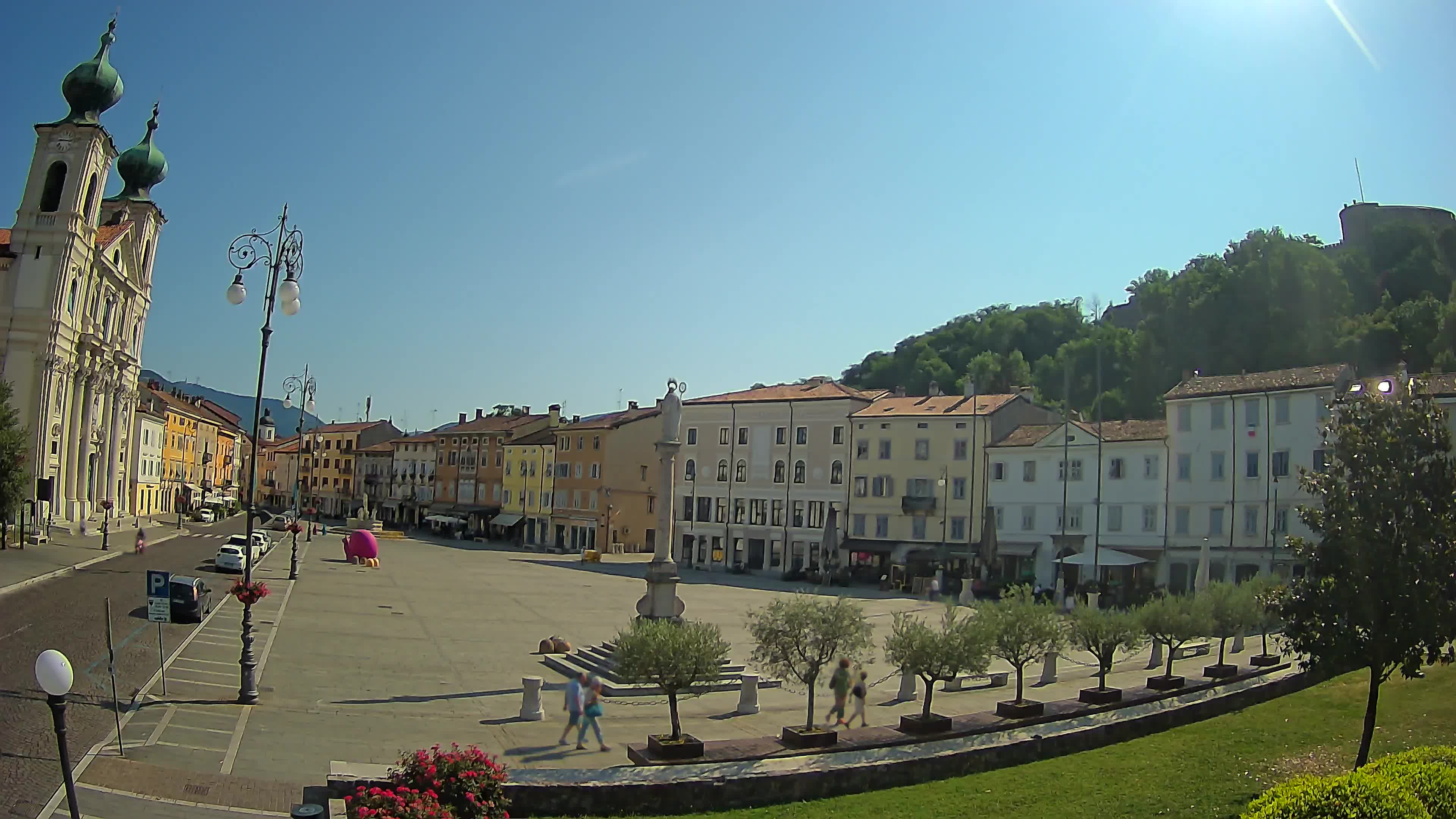 Webcam Gorizia Vittoria square – Church of st. Ignazio