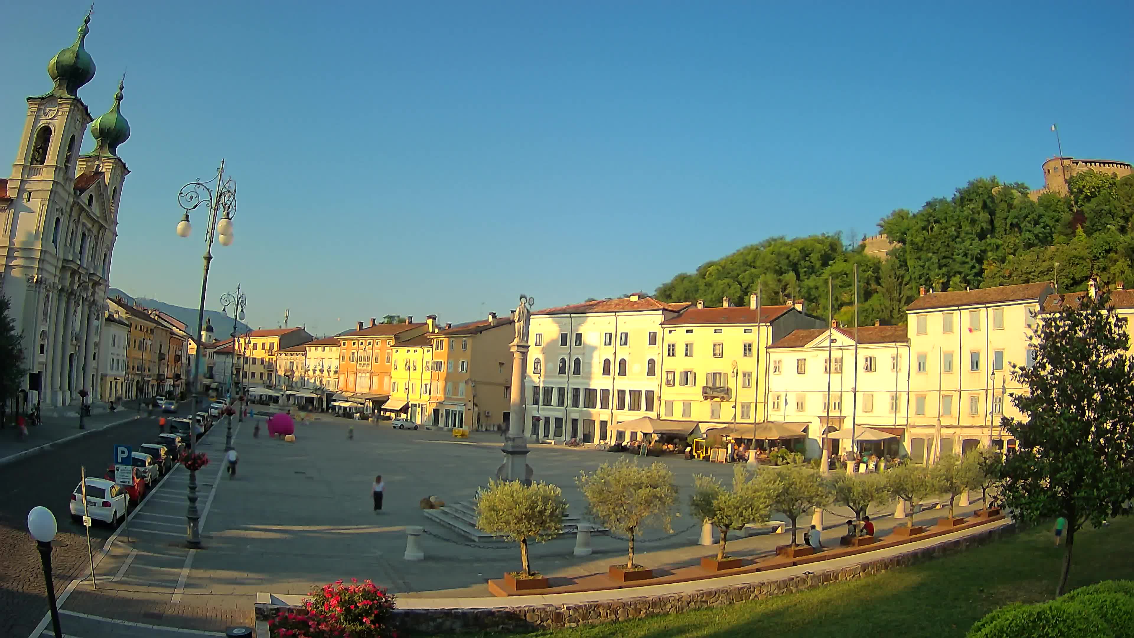 Webcam Gorizia Vittoria square – Church of st. Ignazio