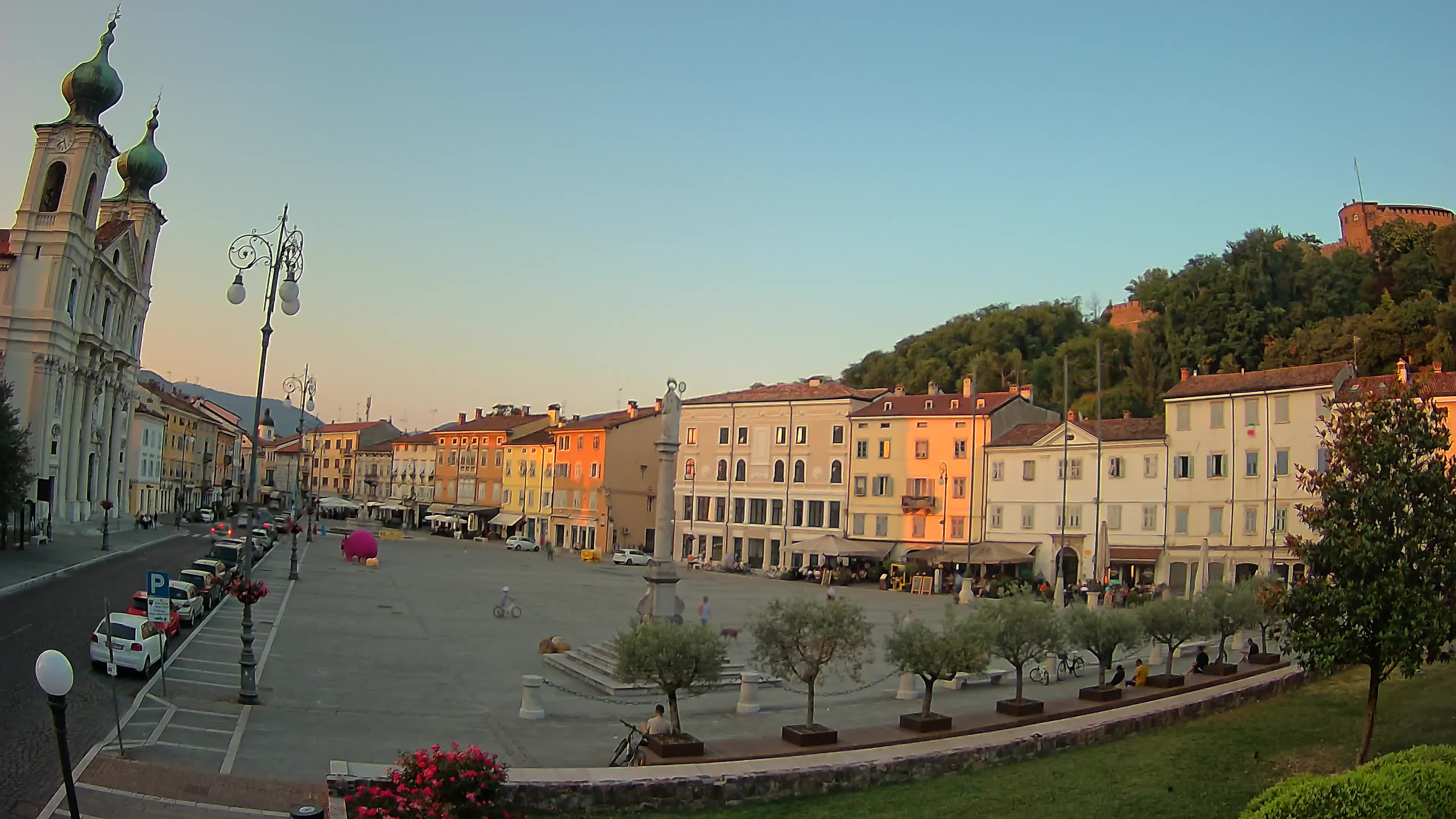 Webcam Gorizia Vittoria square – Church of st. Ignazio