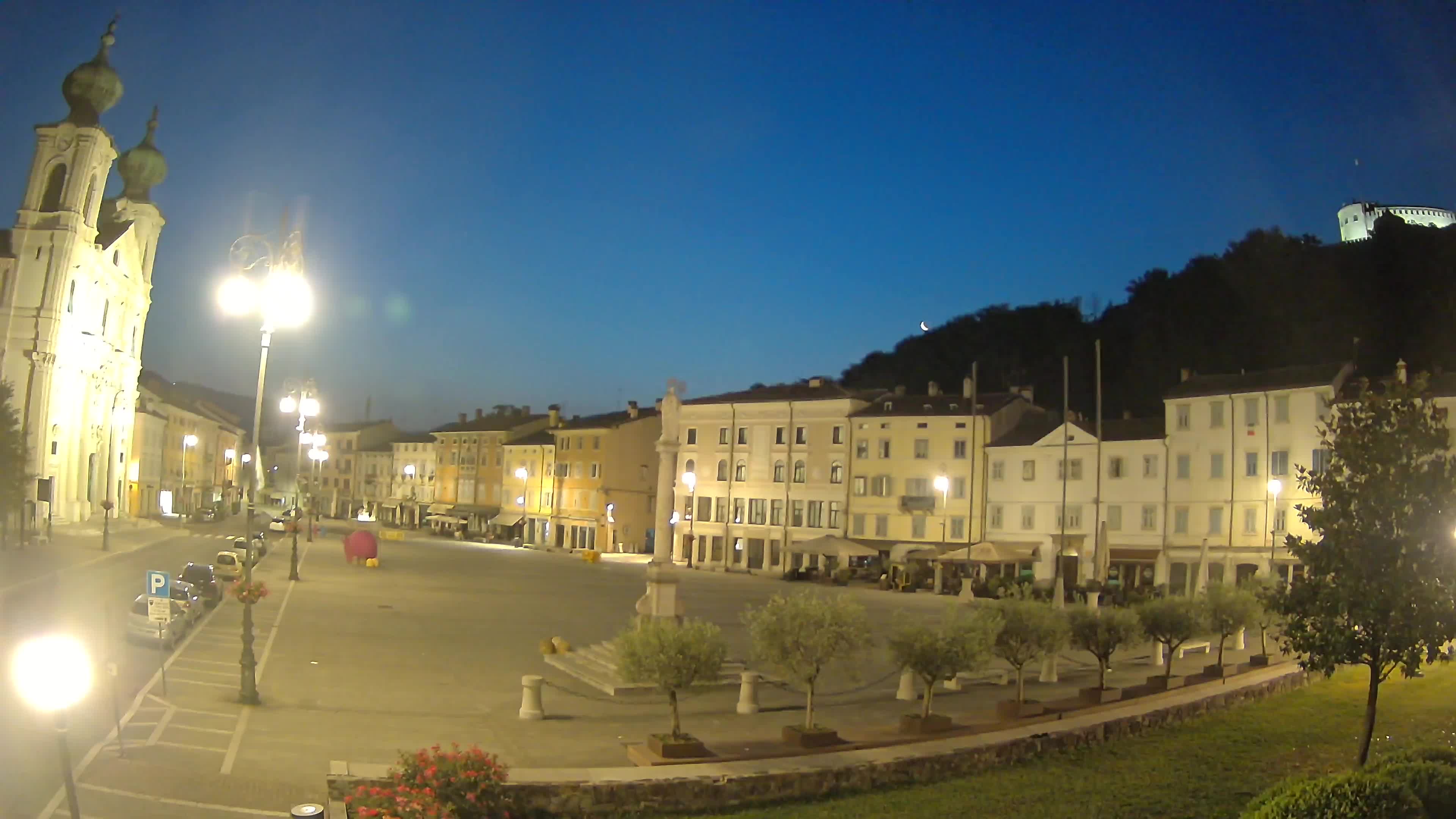 Webcam Gorizia Vittoria square – Church of st. Ignazio