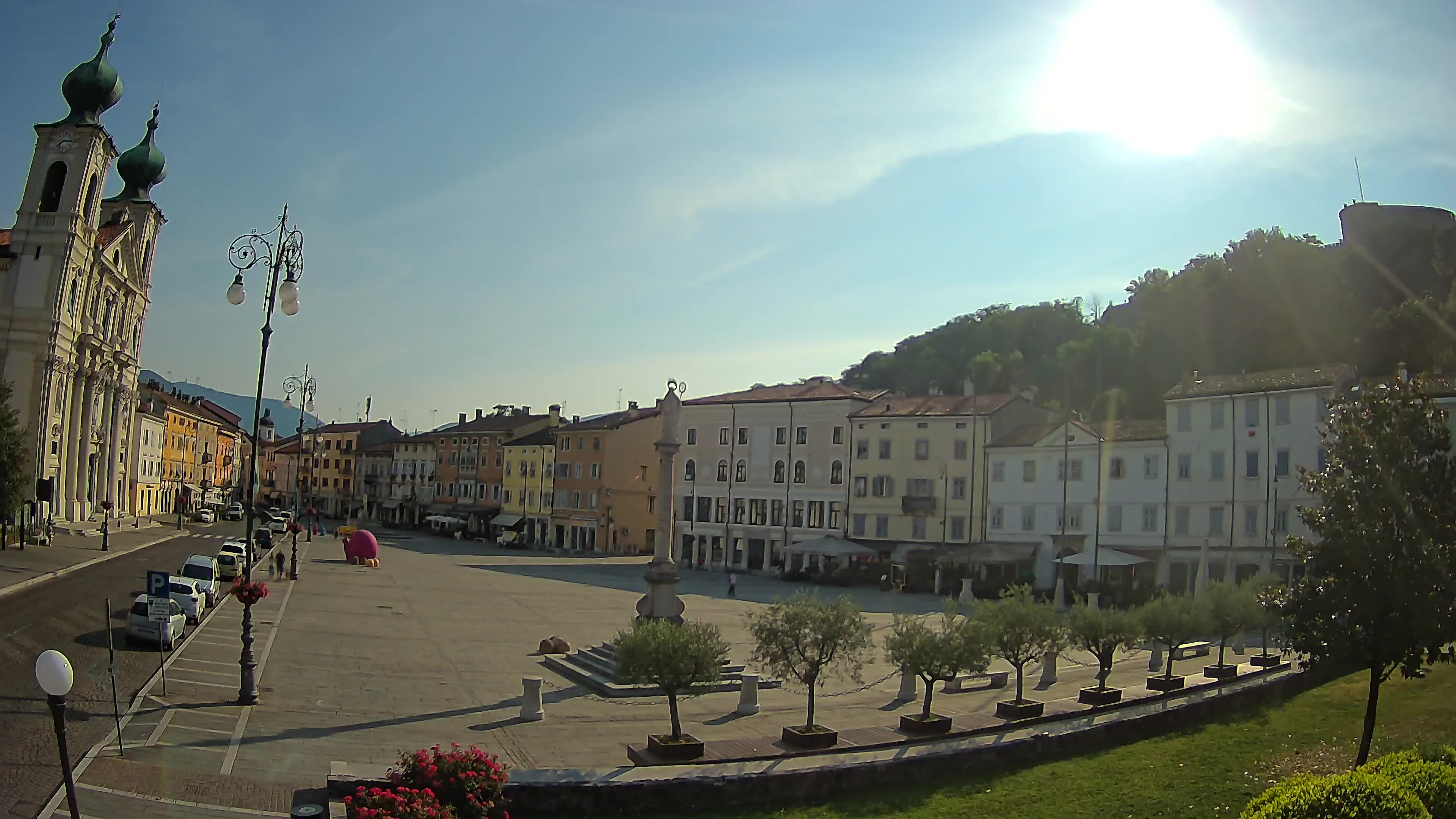 Webcam Gorizia Vittoria square – Church of st. Ignazio