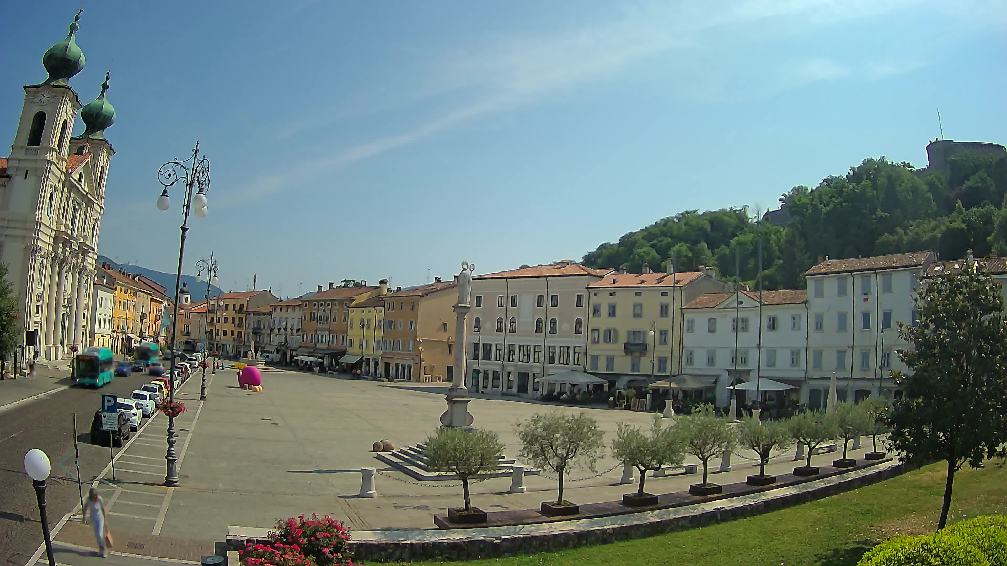 Webcam Gorizia Vittoria square – Church of st. Ignazio