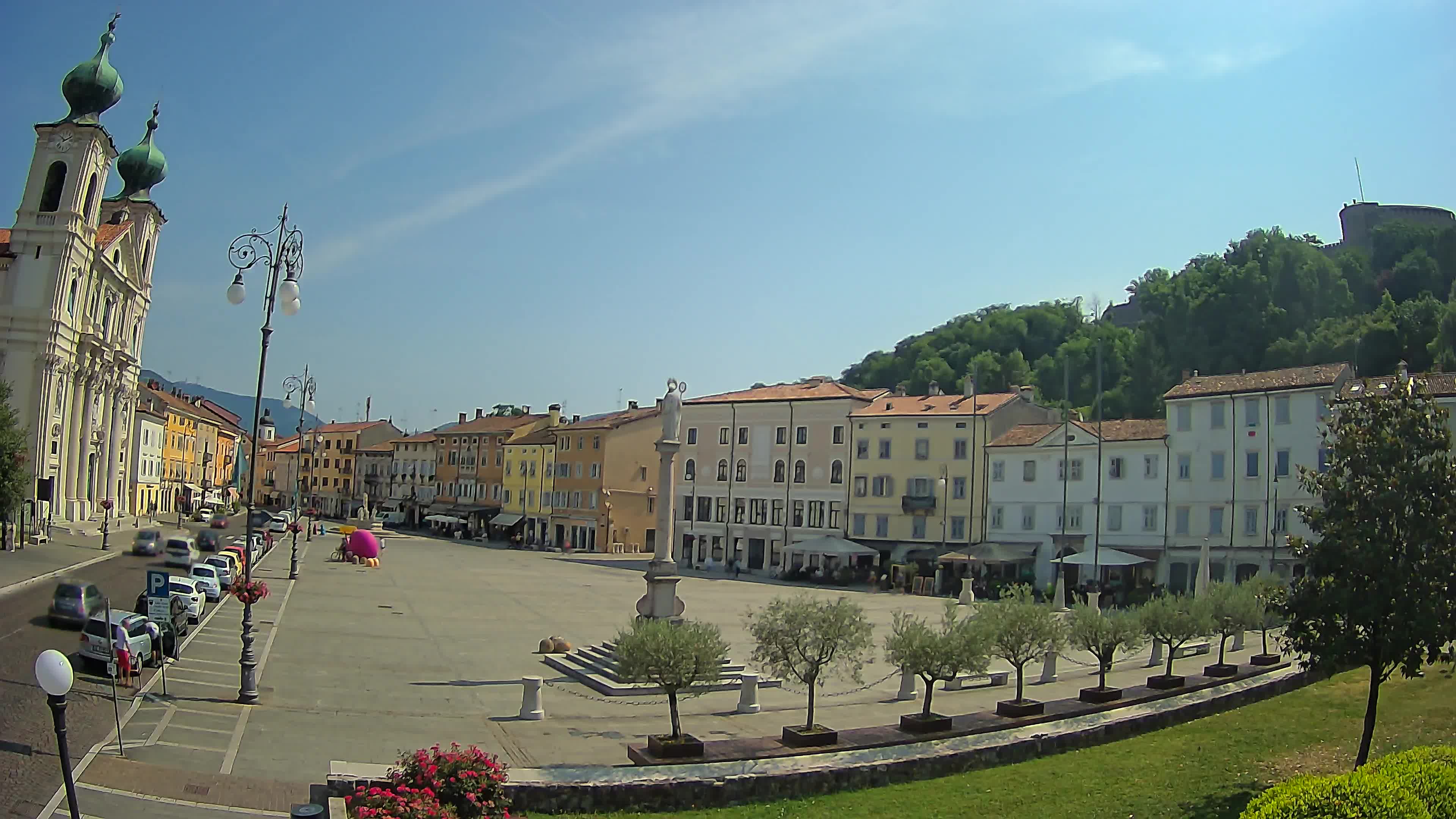 Webcam Gorizia Vittoria square – Church of st. Ignazio