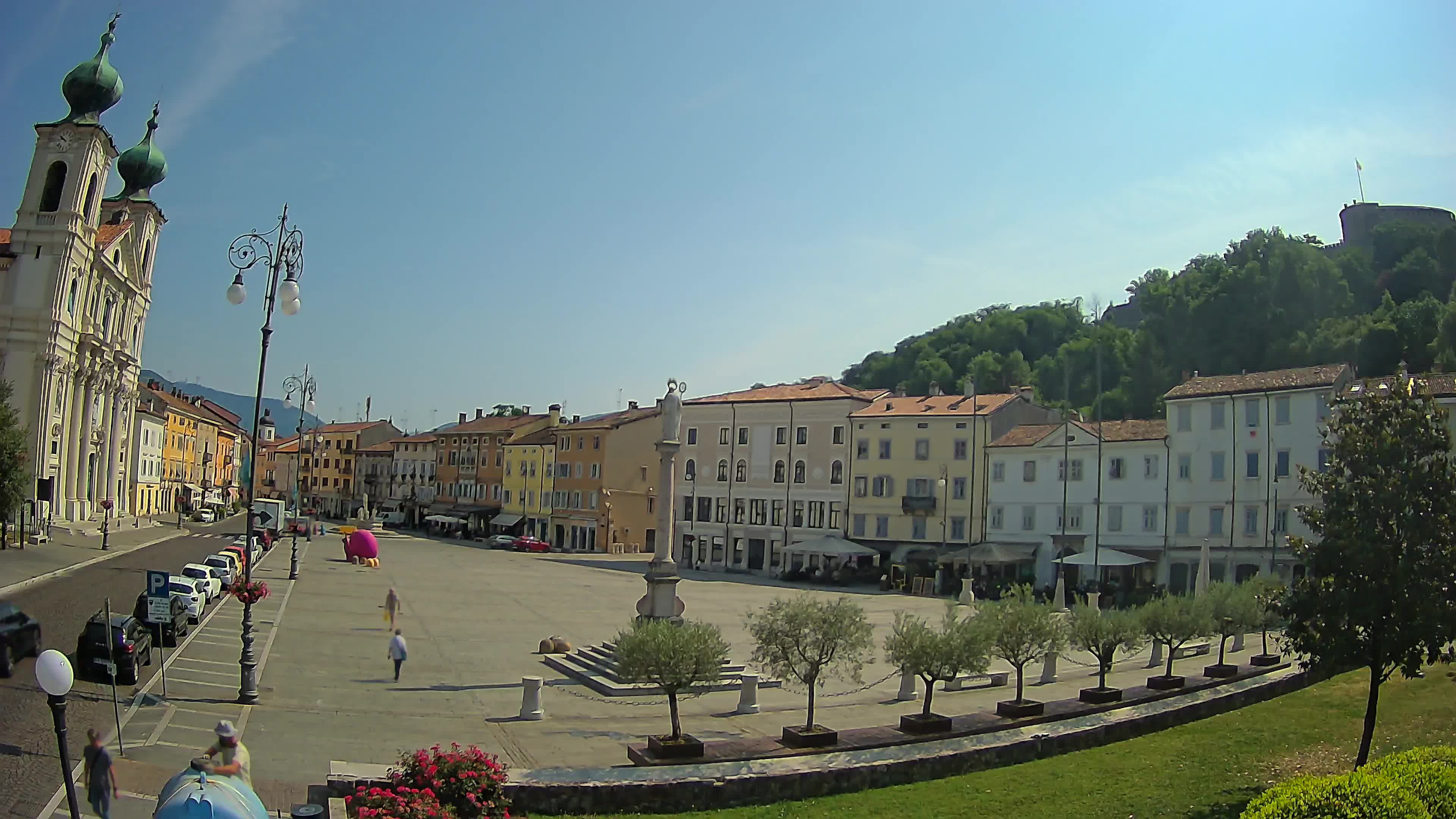 Webcam Gorizia Vittoria square – Church of st. Ignazio